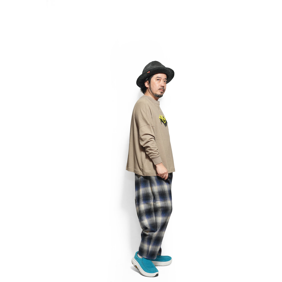 ARABIC L&P L/S Tee – Khaki | STOF