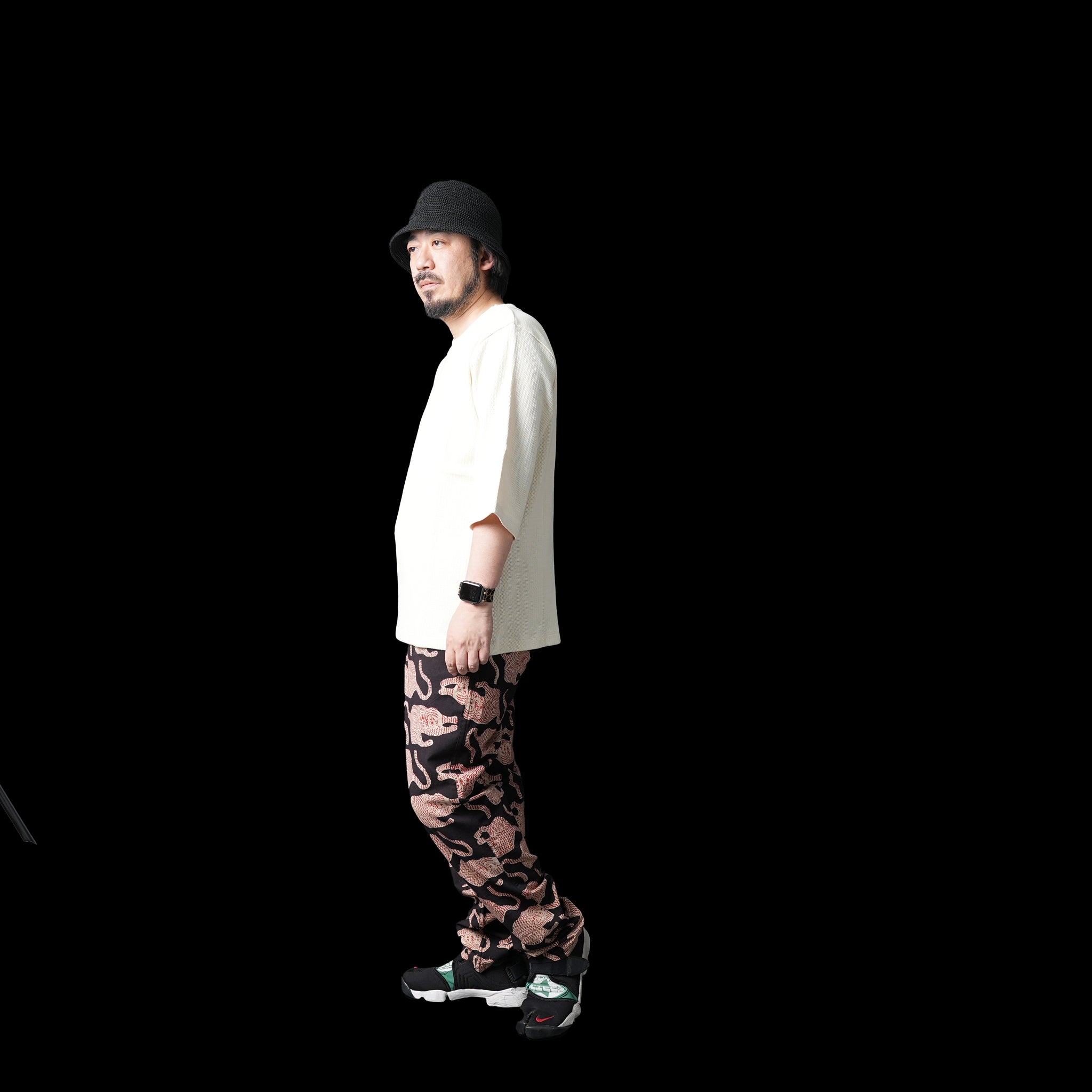 C2315907 | ANY TIME TEE | Color:01-Natural/02-Charcoal【NASNGWAM_ナスングワム】