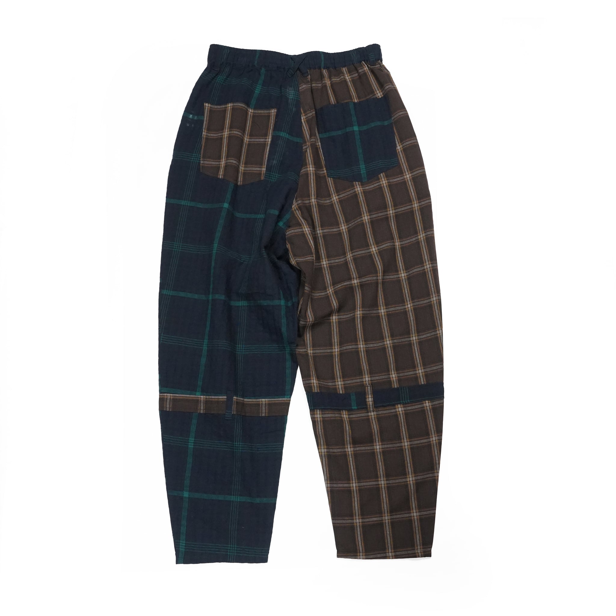 MIX CHECK BONTAGE PANTS– Black | STOF