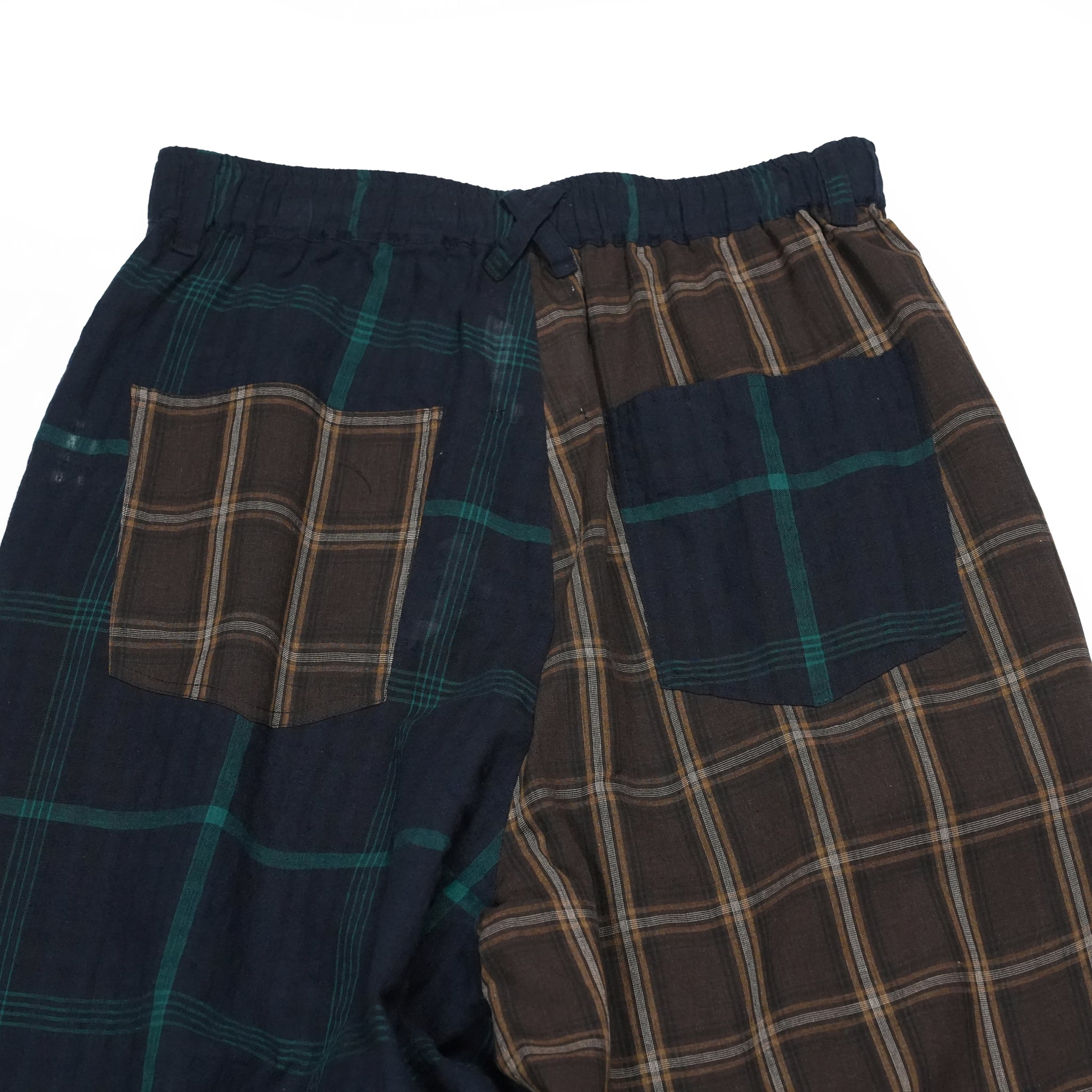 MIX CHECK BONTAGE PANTS– Black | STOF