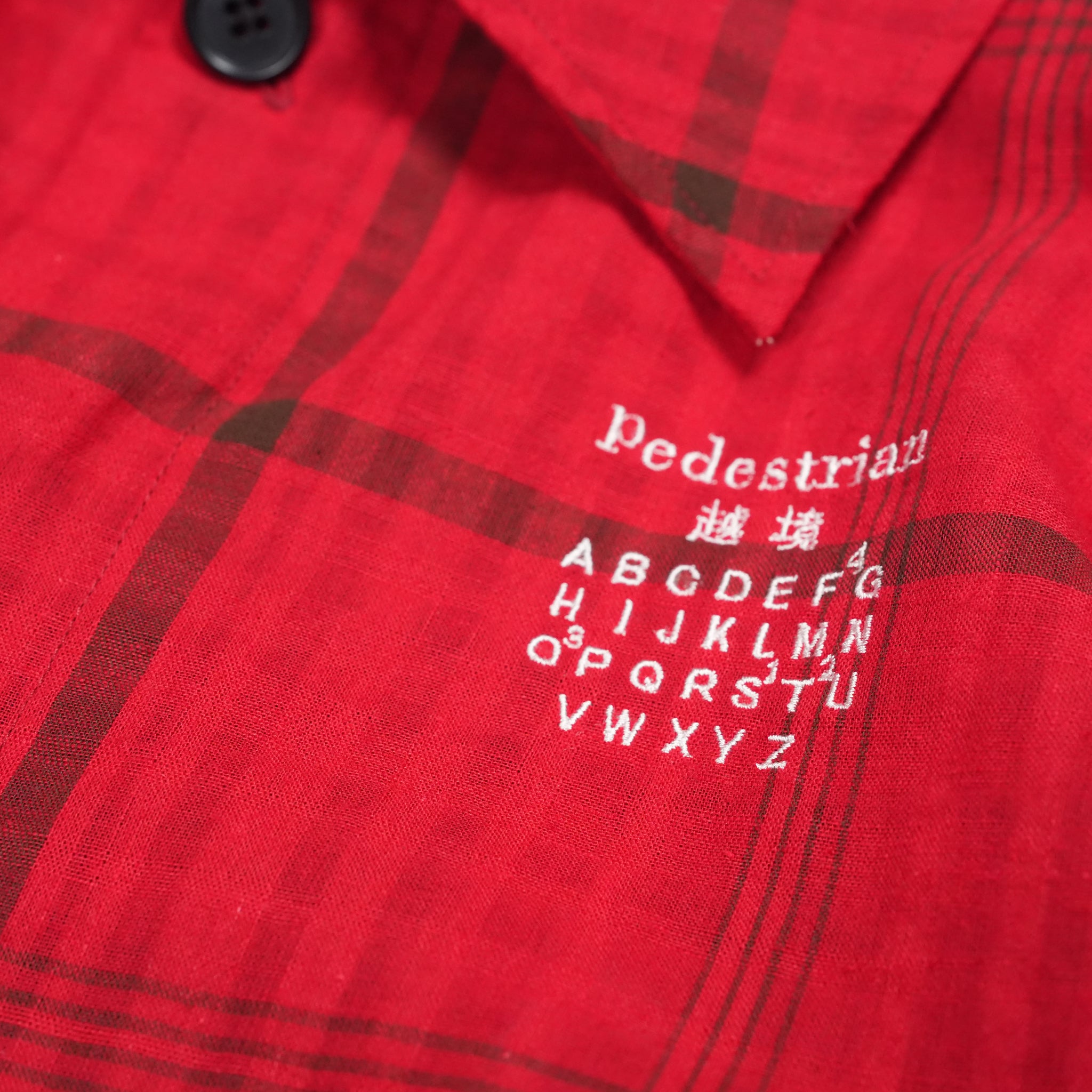 TRIBE EMBROI CHANGE JACKET– Red | STOF
