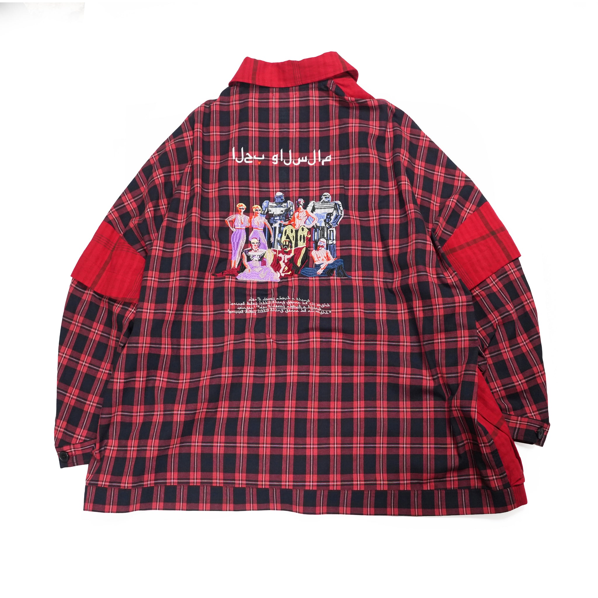 TRIBE EMBROI CHANGE JACKET– Red | STOF