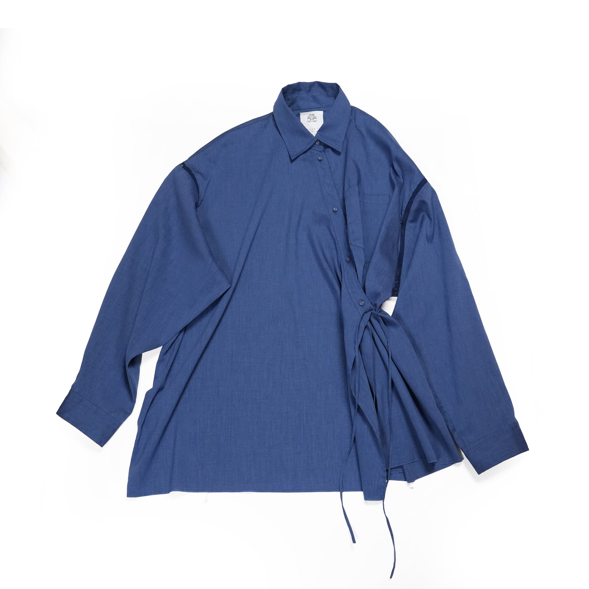 SAMUE SHIRT 改– Blue | STOF