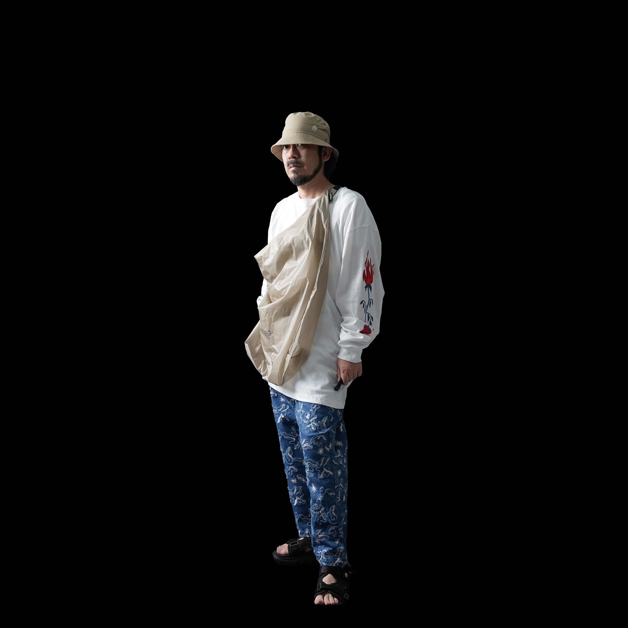 TS00244 | NOTHINGTH LS TEE (ORGANIC) – White | TIRED