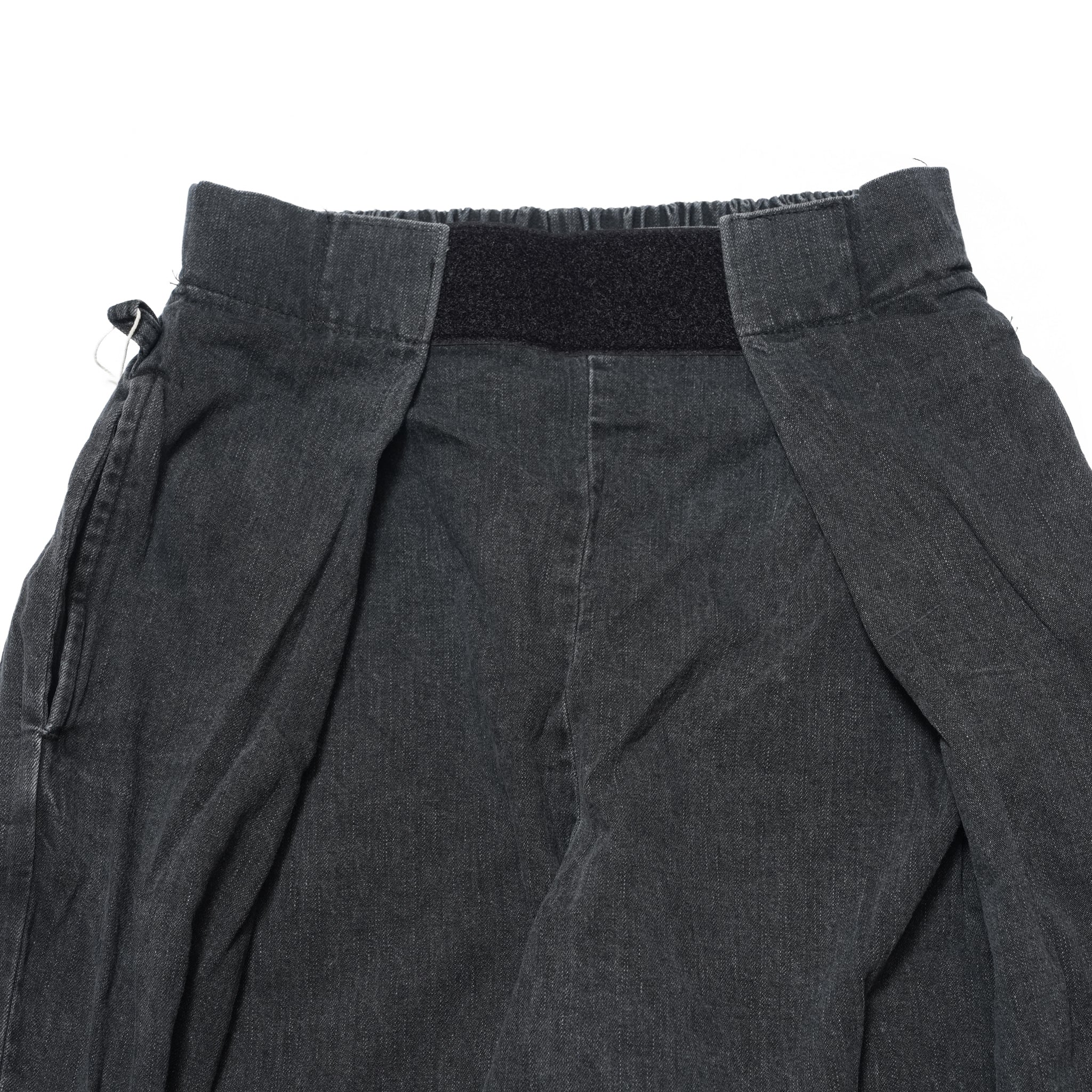 №11 NPID denim Beachslacks – Used wash Black | RELAX FIT