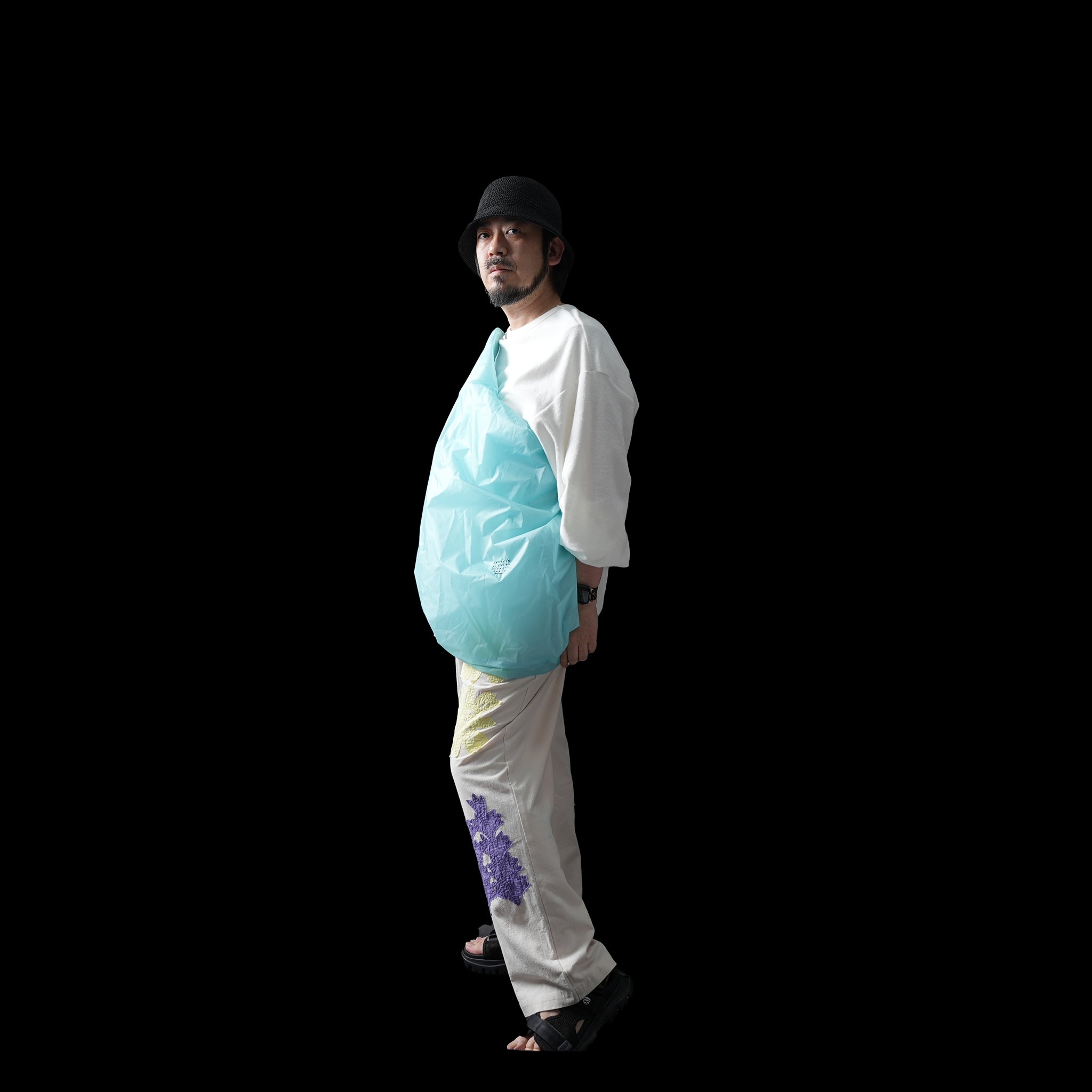 No:stof23ss-ex01 | Name:Cordura Big Bag | Color:Black/Red/Green/Sax/Beige【STOF_ストフ】【archive】