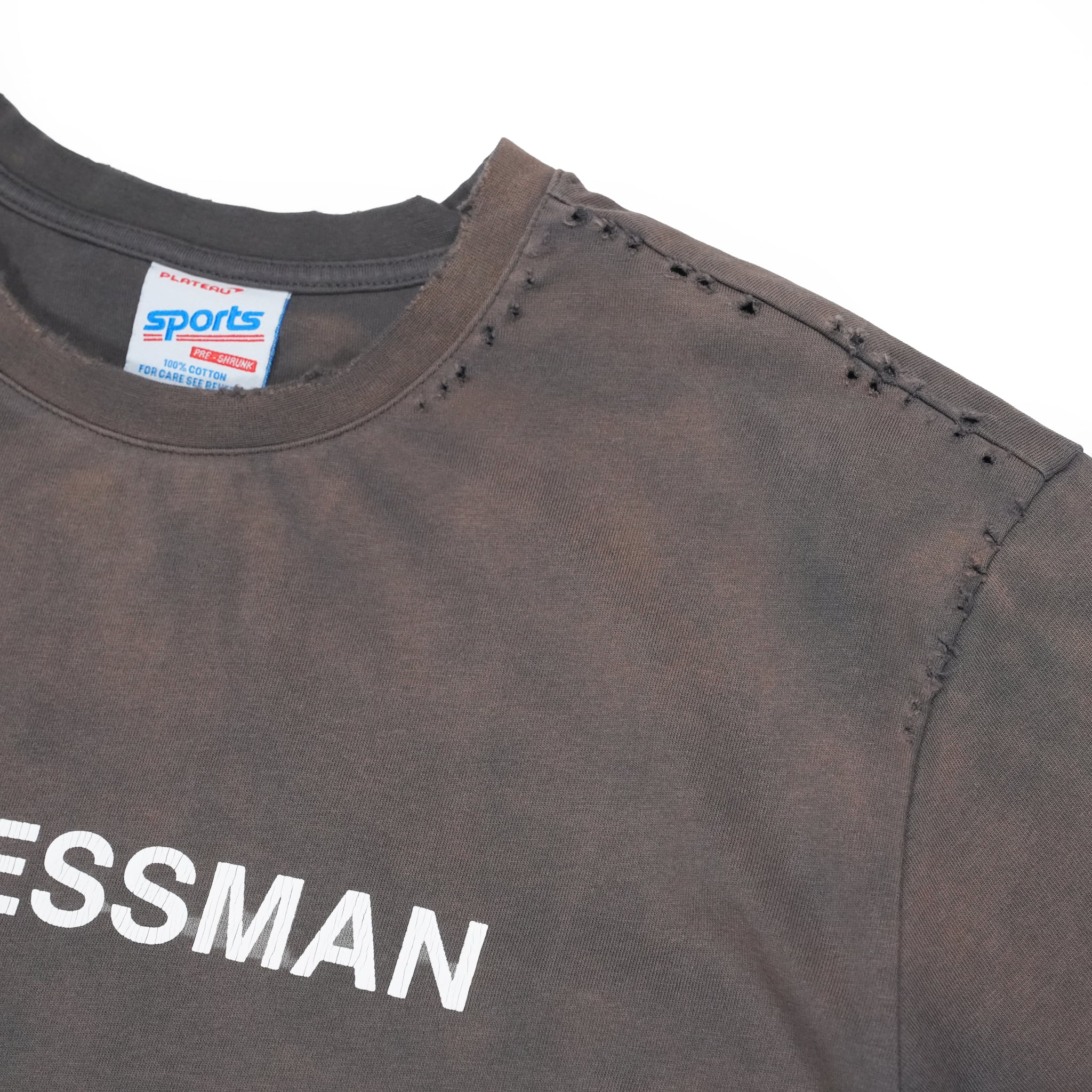 Vintage tee - business – Black | PLATEAU STUDIO