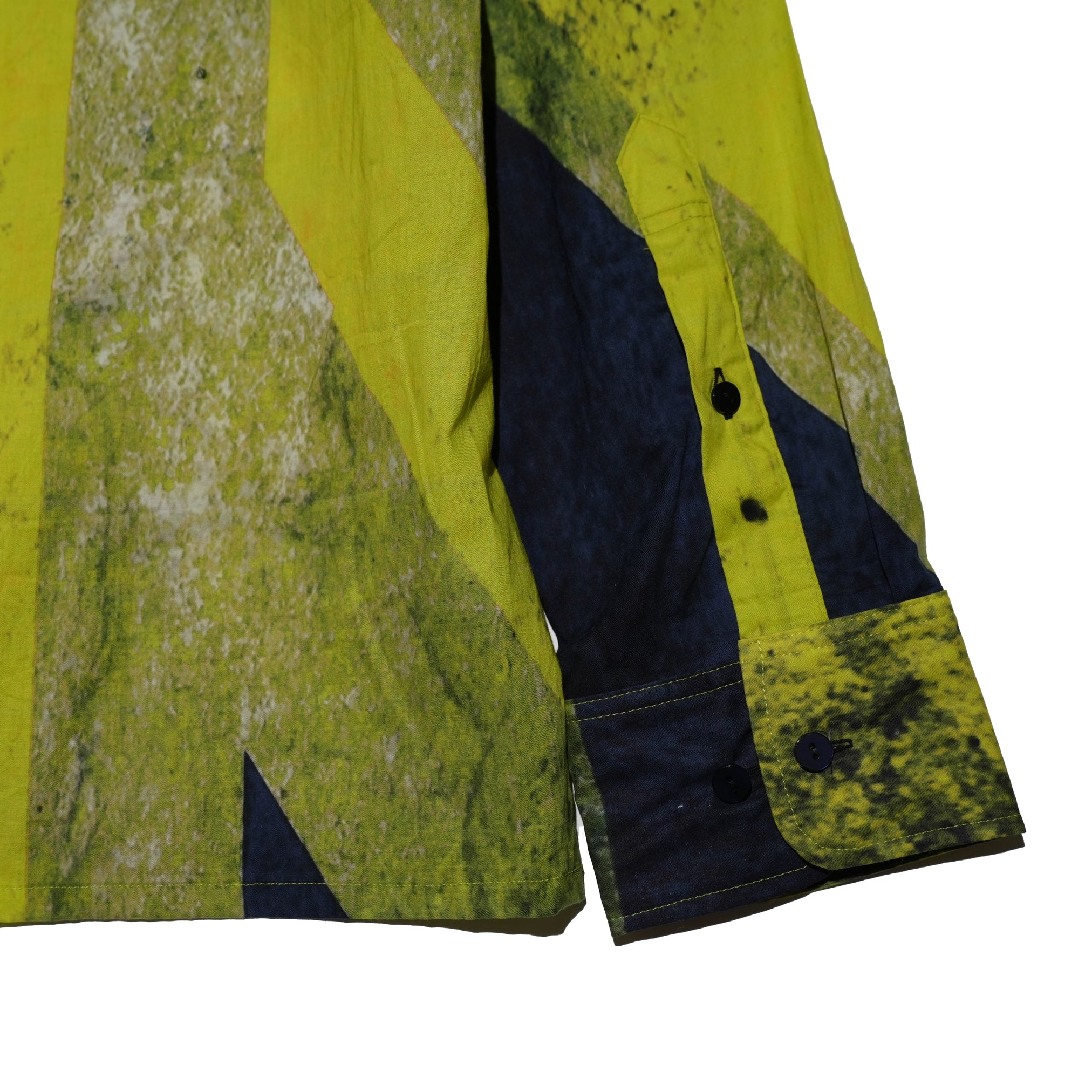 SH531 | DUSTY UNIONJACK SHIRTS TRICOLOUR | Color:Tricolour/Yellow【ORIGINAL JOHN_オリジナルジョン】