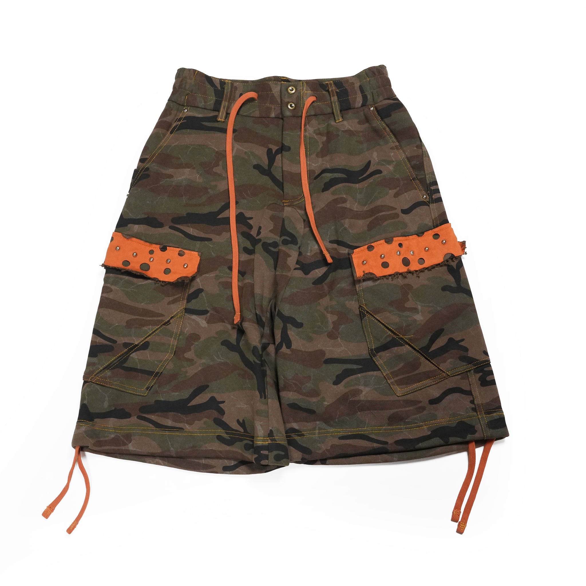 Camo sweat shorts | Color_Washed Camo | No_PLA26SSP01_Washed Camo【PLATEAU STUDIO_プラトー スタジオ】