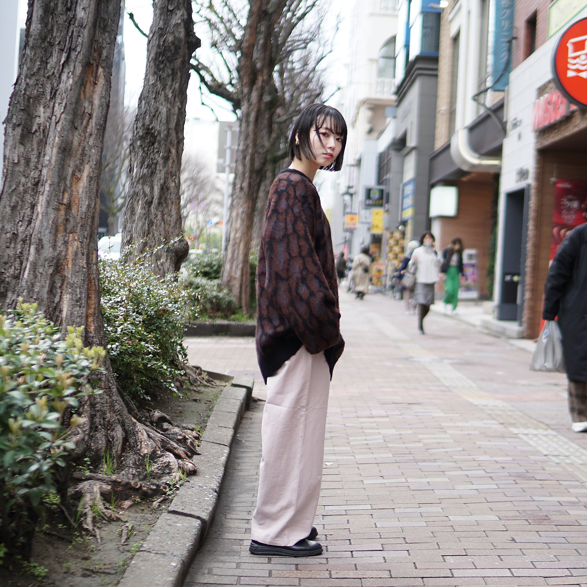No:co-2023aw01a | Name:BOY WIDE CHINO PANTS | Color:Indi Pink【CONICHIWA BONJOUR_コニチワボンジュール】【入荷予定アイテム・入荷連絡可能】