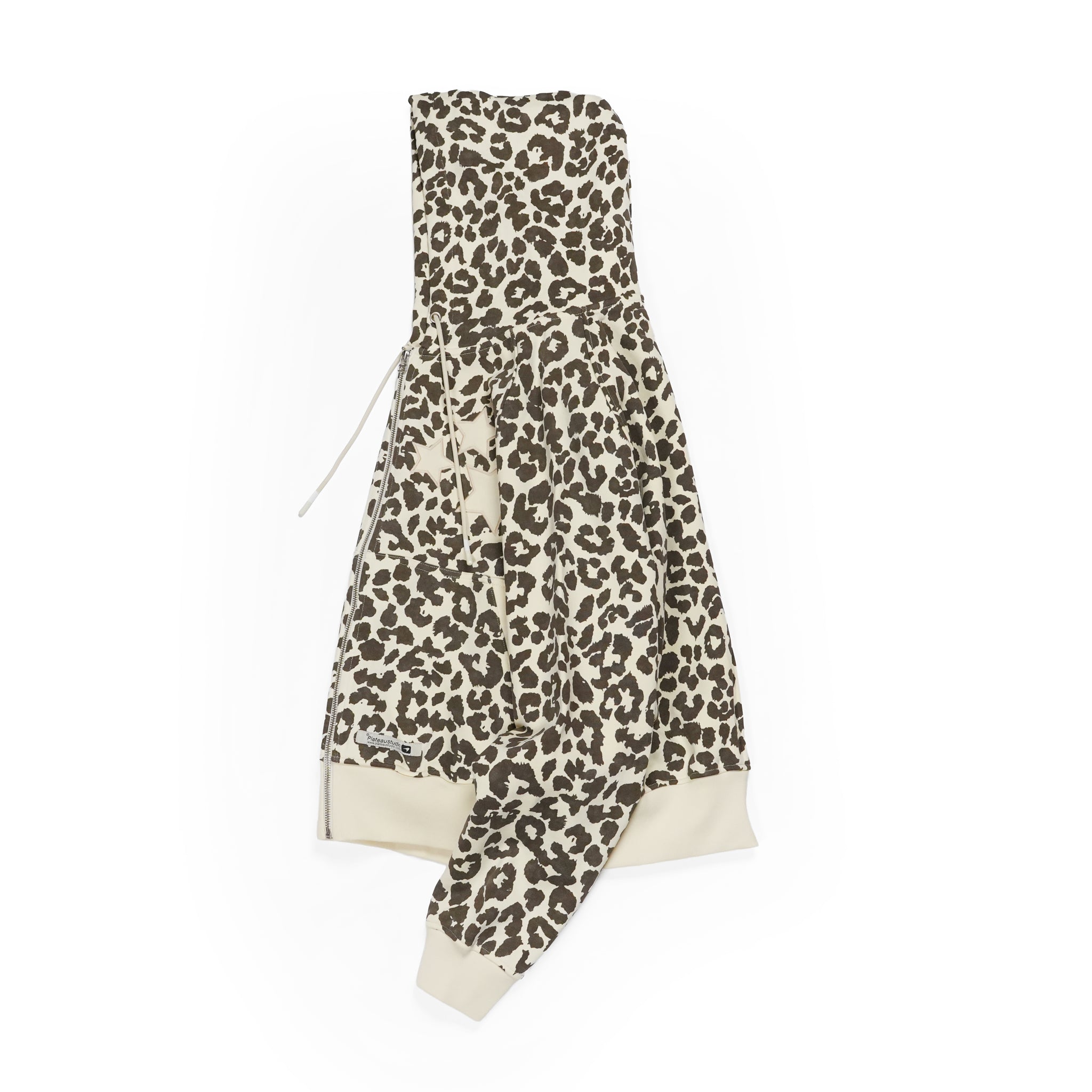 Star zip-up – Leopard | PLATEAU STUDIO