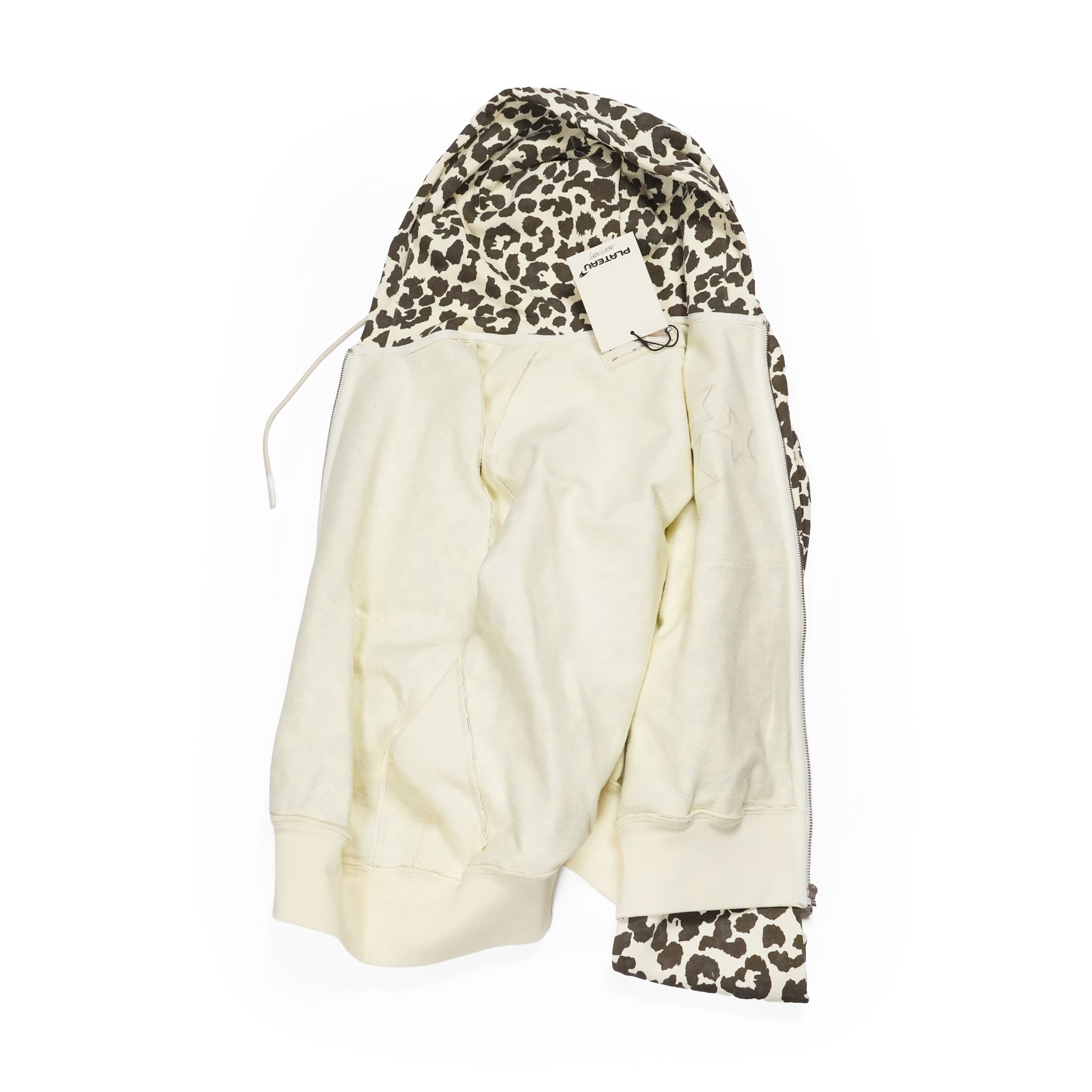 Star zip-up – Leopard | PLATEAU STUDIO