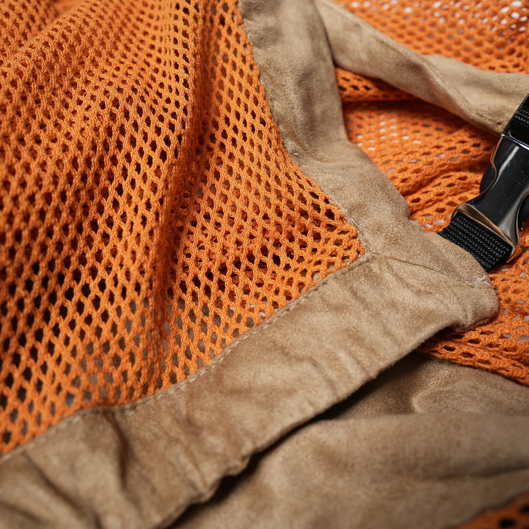 No:OinT-SK02 | Screen door skirt – Orange/Navy【OinT_オーインティー】