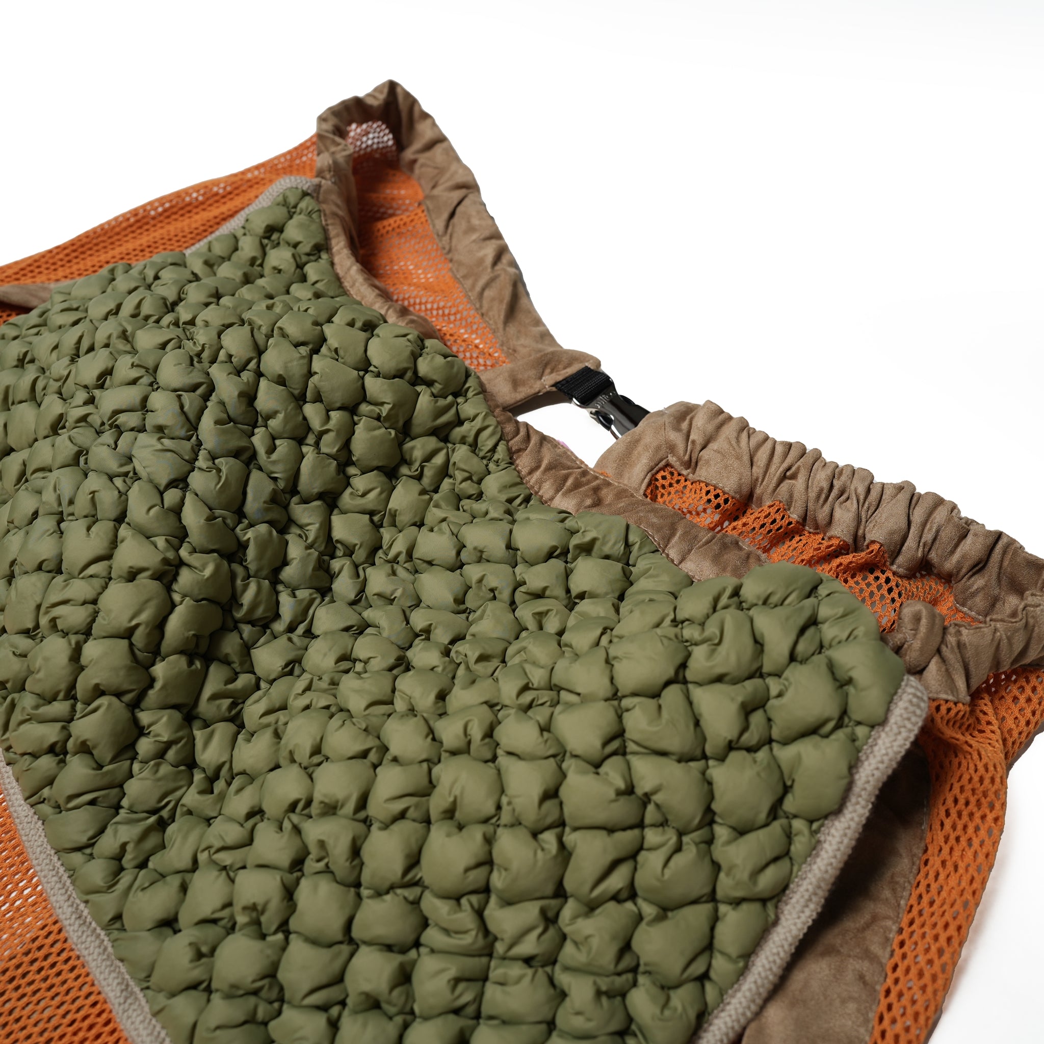 No:OinT-SK02 | Screen door skirt – Orange/Navy【OinT_オーインティー】