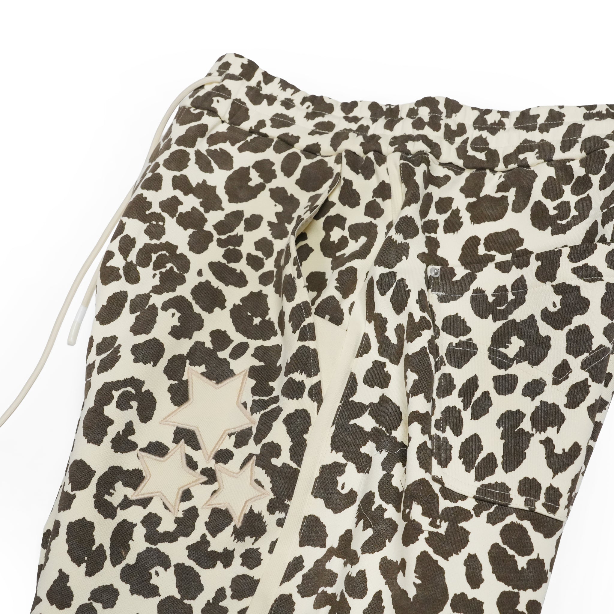 Star sweat pants – Leopard | PLATEAU STUDIO