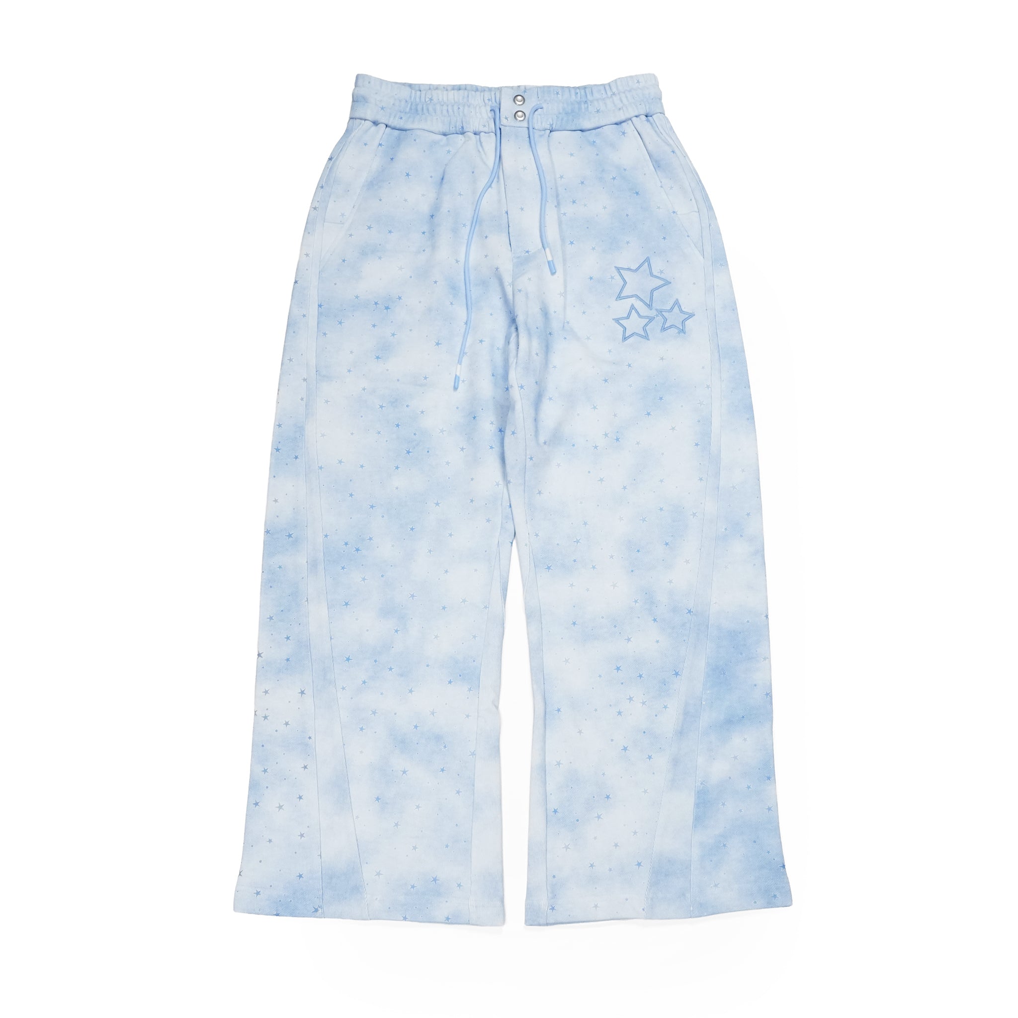 Star sweat pants | Color_Sky Blue | No_PLA26SSP04-3_Sky Blue【PLATEAU STUDIO_プラトー スタジオ】