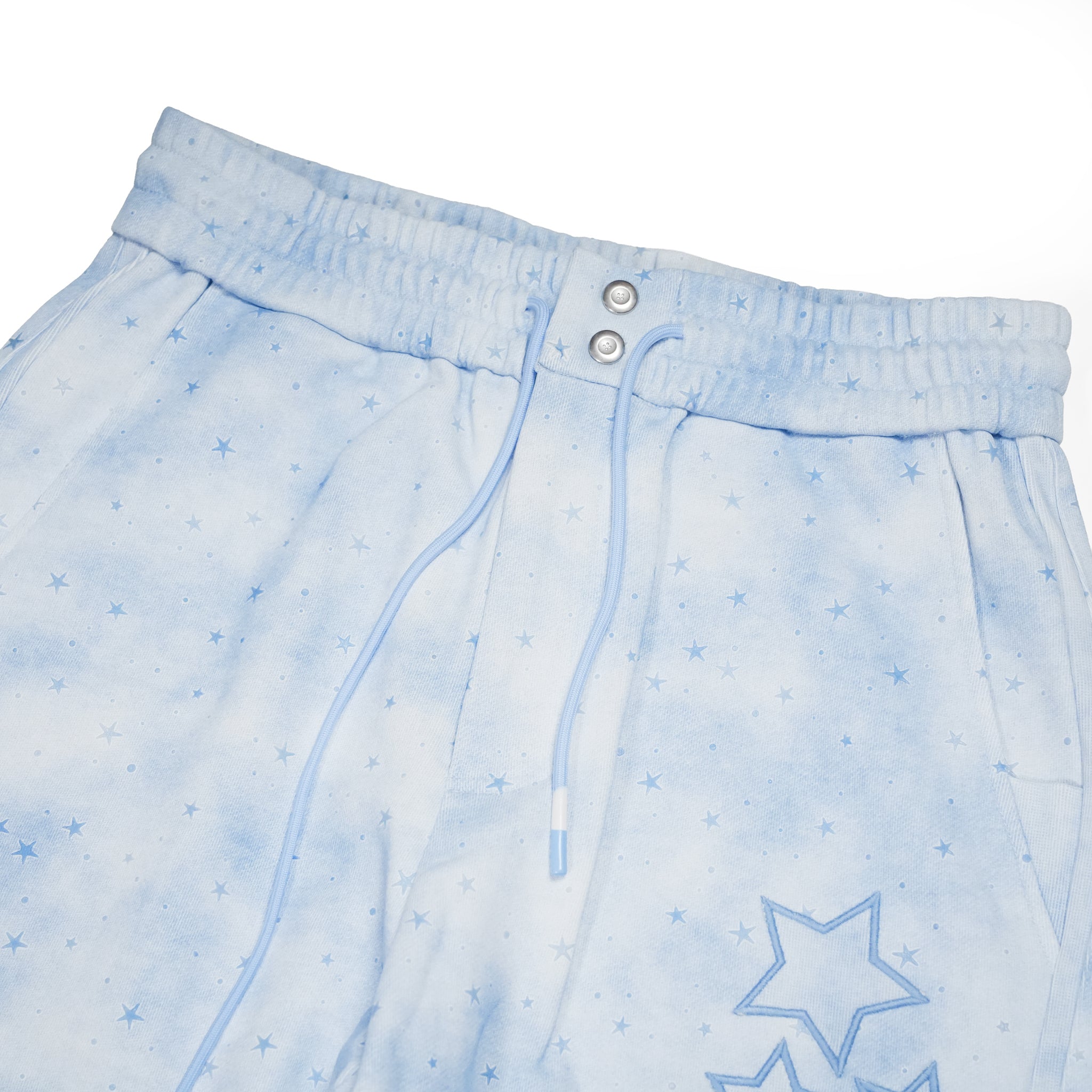 Star sweat pants – Sky Blue | PLATEAU STUDIO