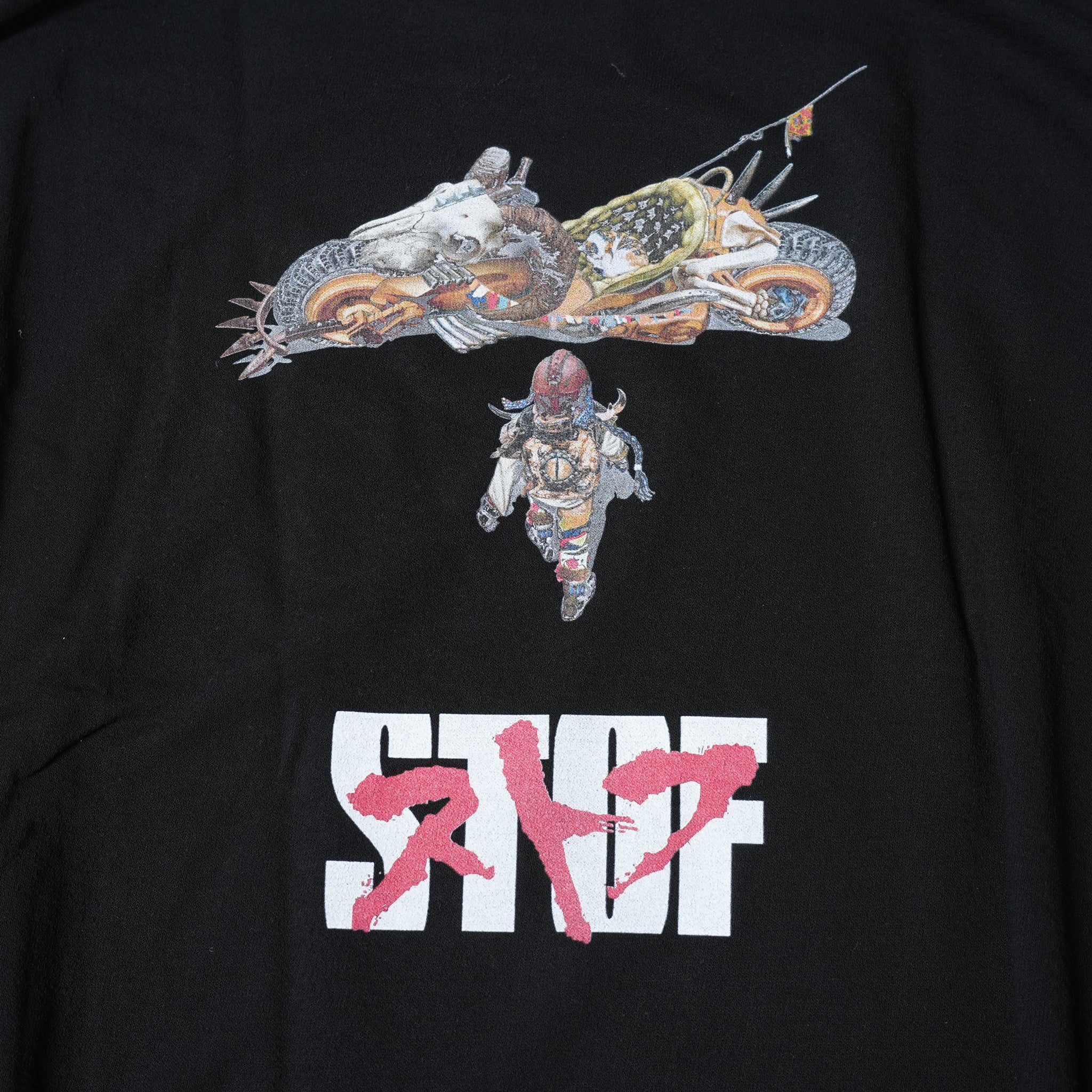 No:SF23AW-26A | Name:Back Pages Relax Pulover | Color:Black【STOF_ストフ】