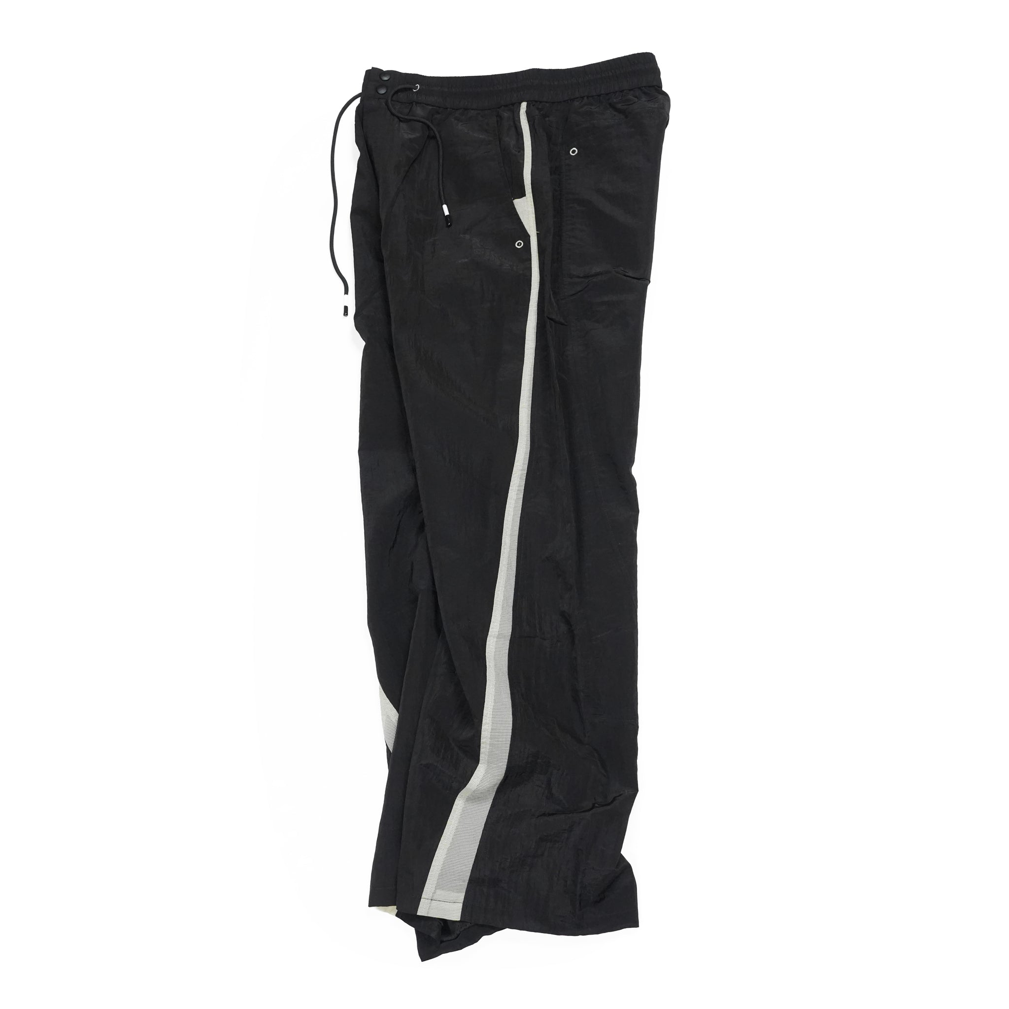 Curvy nylon pants – Black | PLATEAU STUDIO