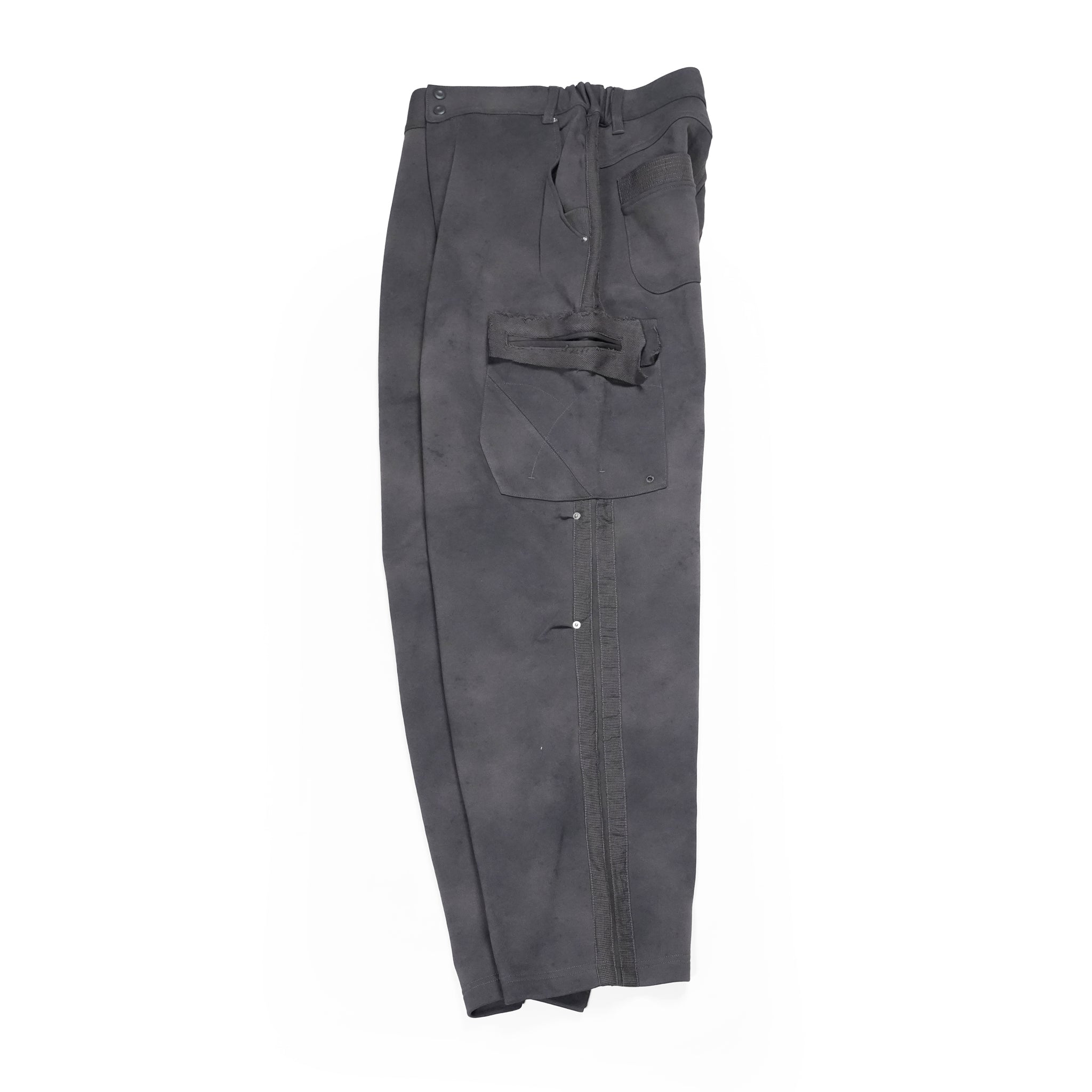 Grunge sweat cargo – Black | PLATEAU STUDIO