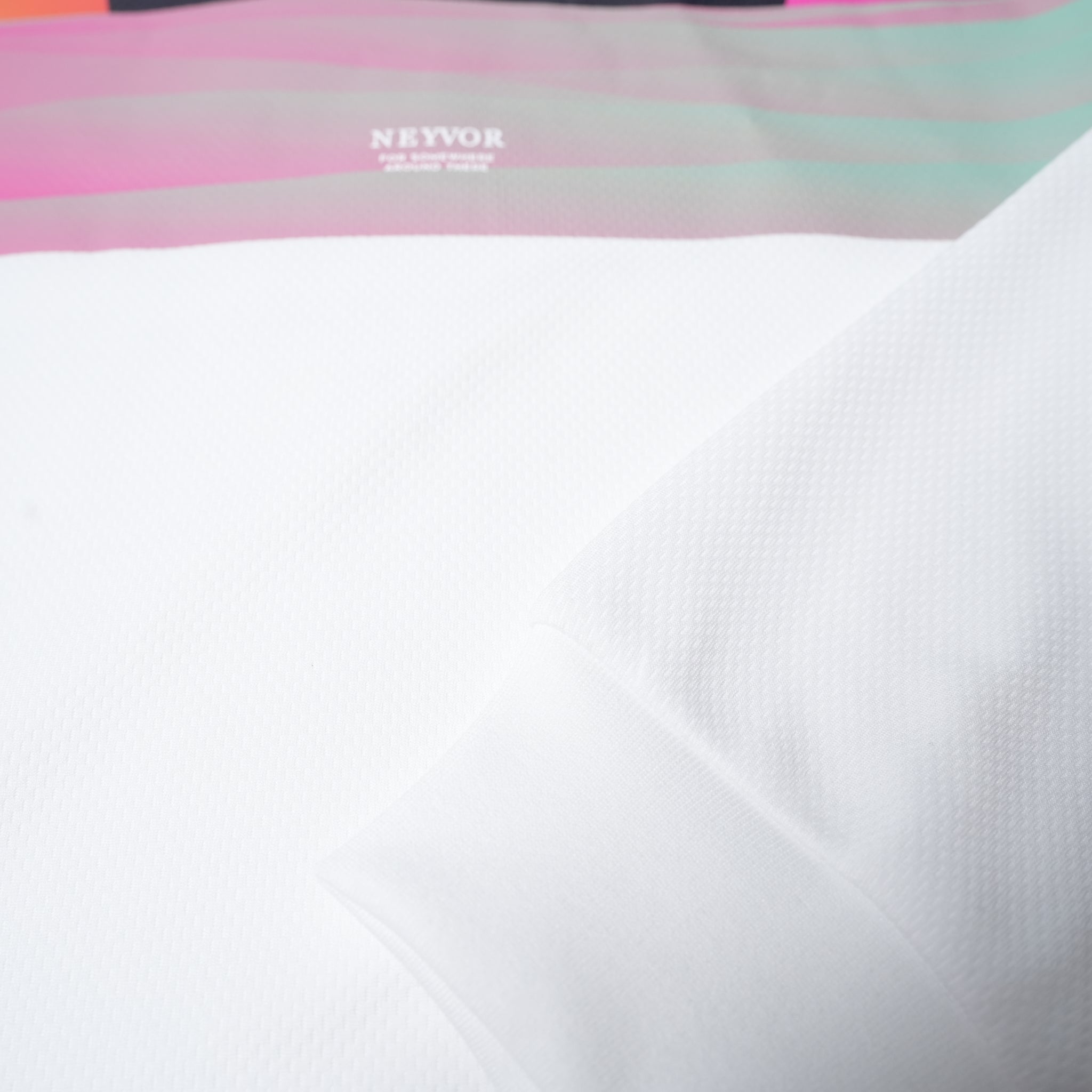 No:NV23AW-13Aa | Name:Dry Comfort L/S Tee/SUNSET | Color:White【NEYVOR_ネイバー】