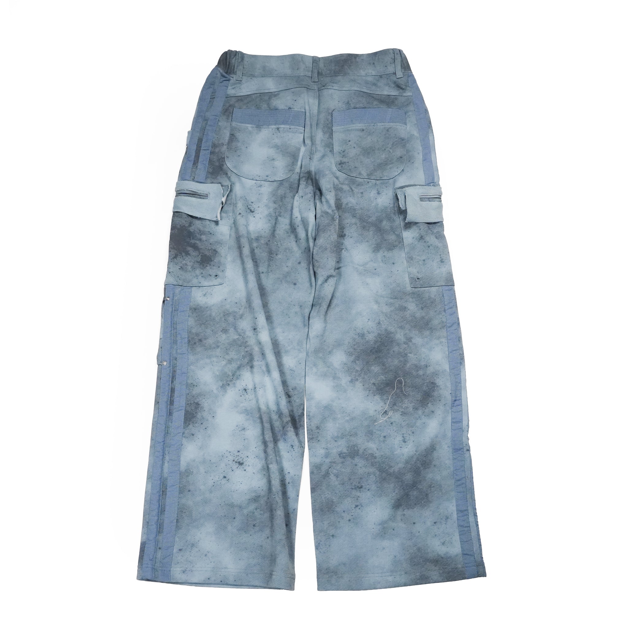 Grunge sweat cargo – Blue | PLATEAU STUDIO