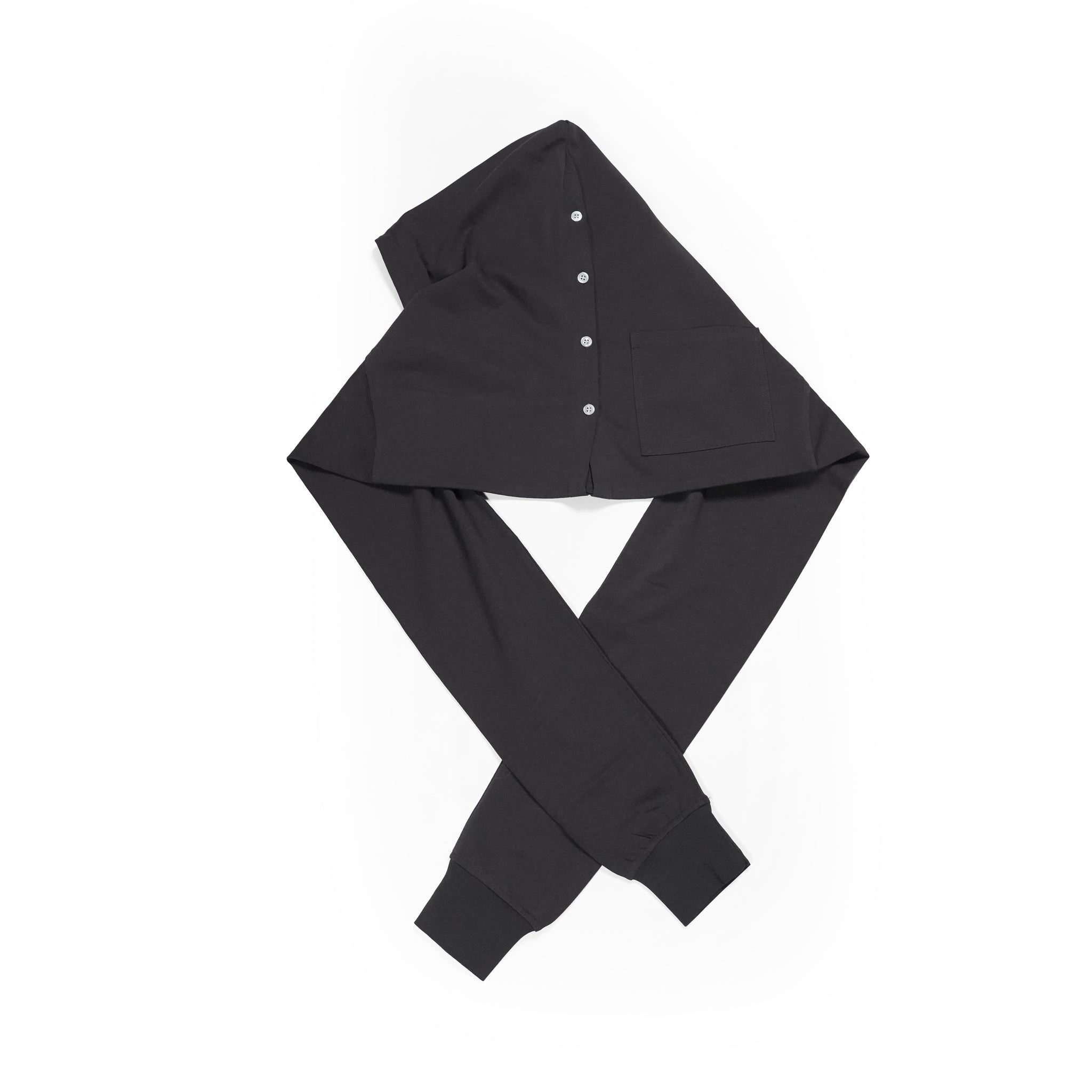 Hood scarf – Dark Grey | PLATEAU STUDIO