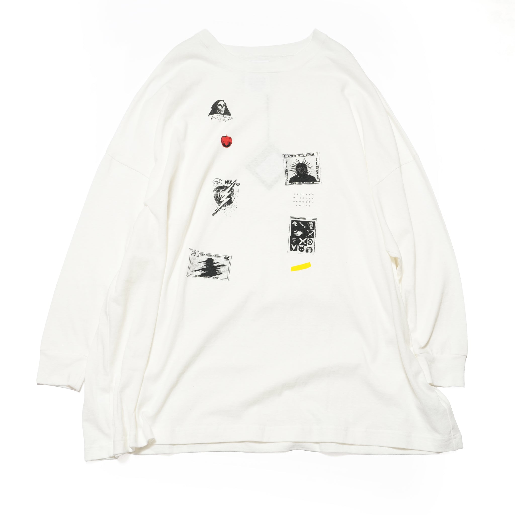 PATCH L&P L/S Tee – White | STOF