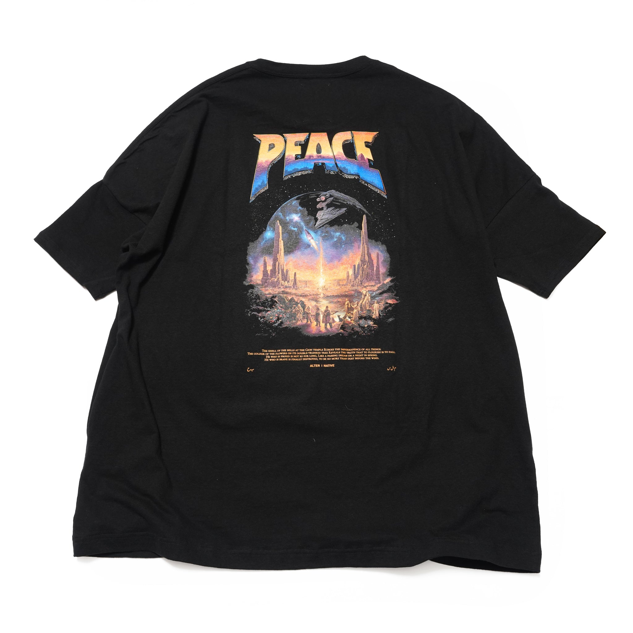 PEACE MAKER Tee – Black | STOF