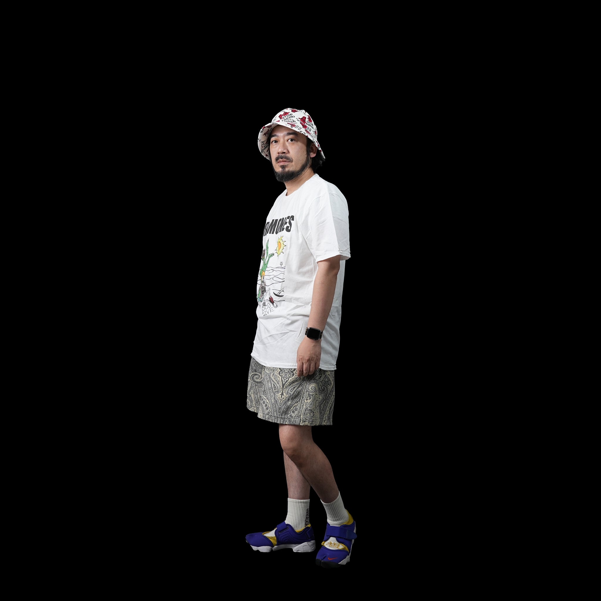 Name:Ramones_Loco Live_Uni_WHT【ROCK OFF】【ネコポス選択可能】