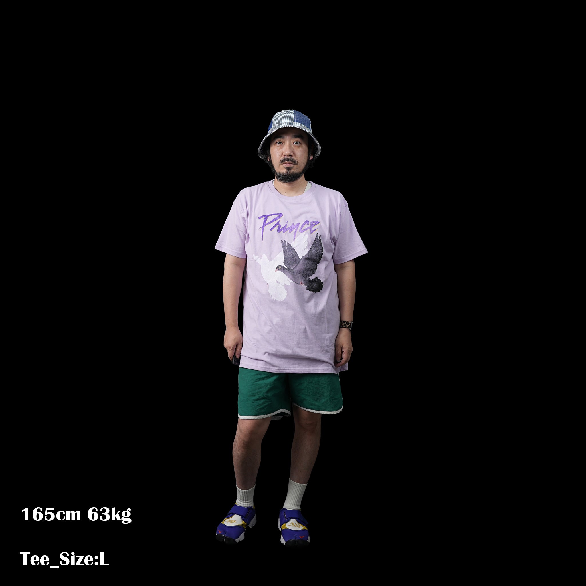 Name:Prince_Doves Distressed_Uni_PURP【ROCK OFF】【ネコポス選択可能】