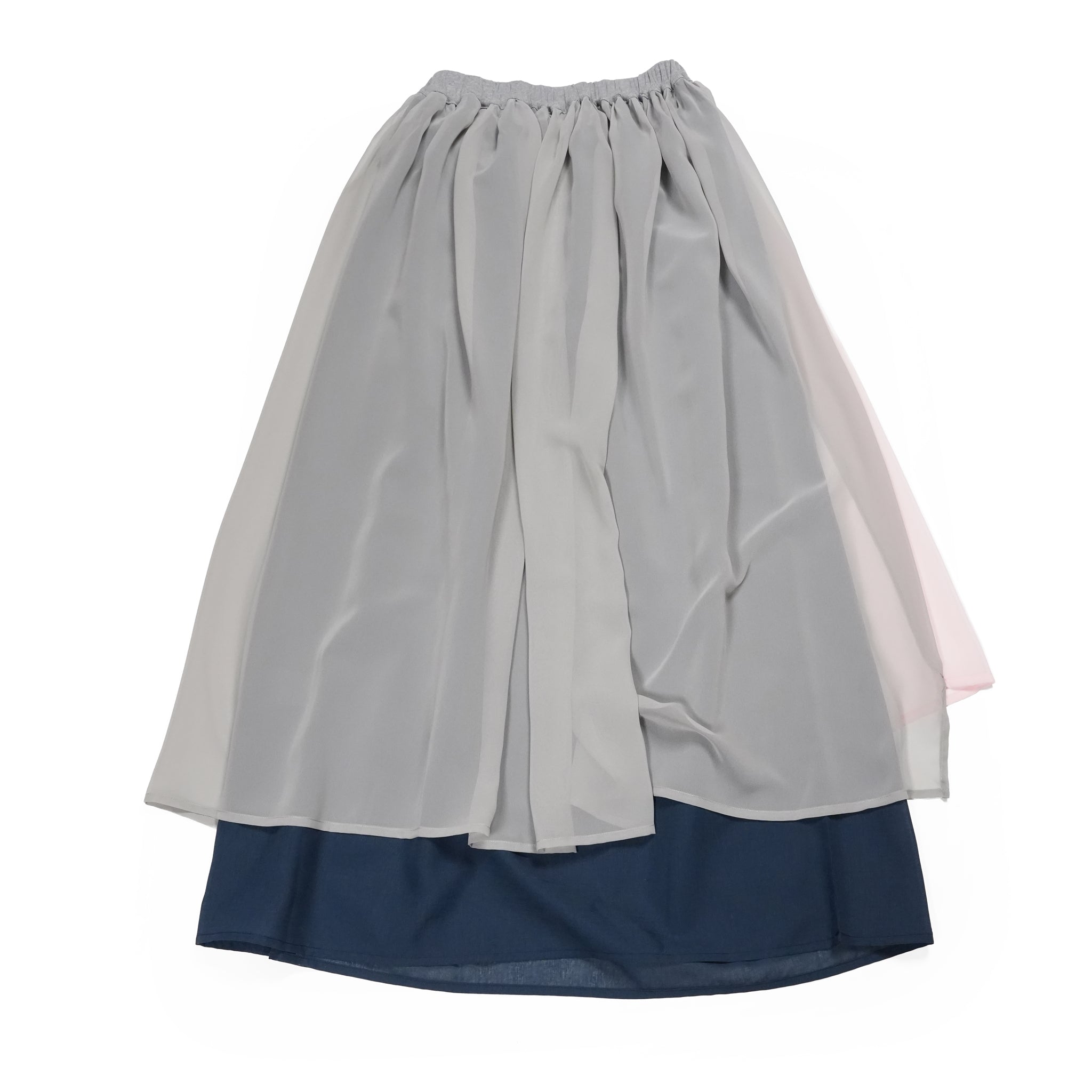 Mirage Layer Skirt– Grey | BEDSIDEDRAMA