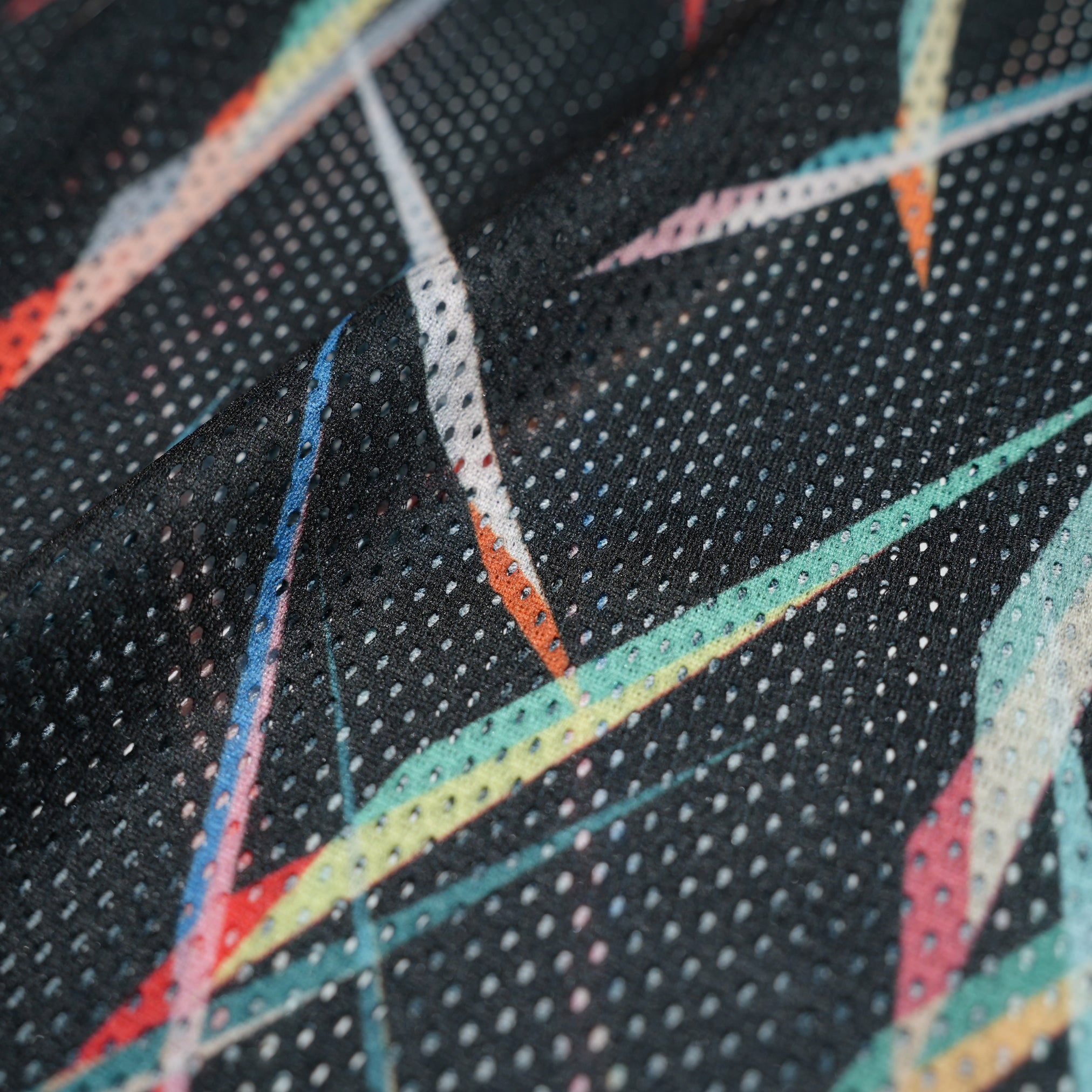 SF24SS-19B | Festival Summer Mesh Tee | Color:Fireworks【STOF_ストフ】【archive】