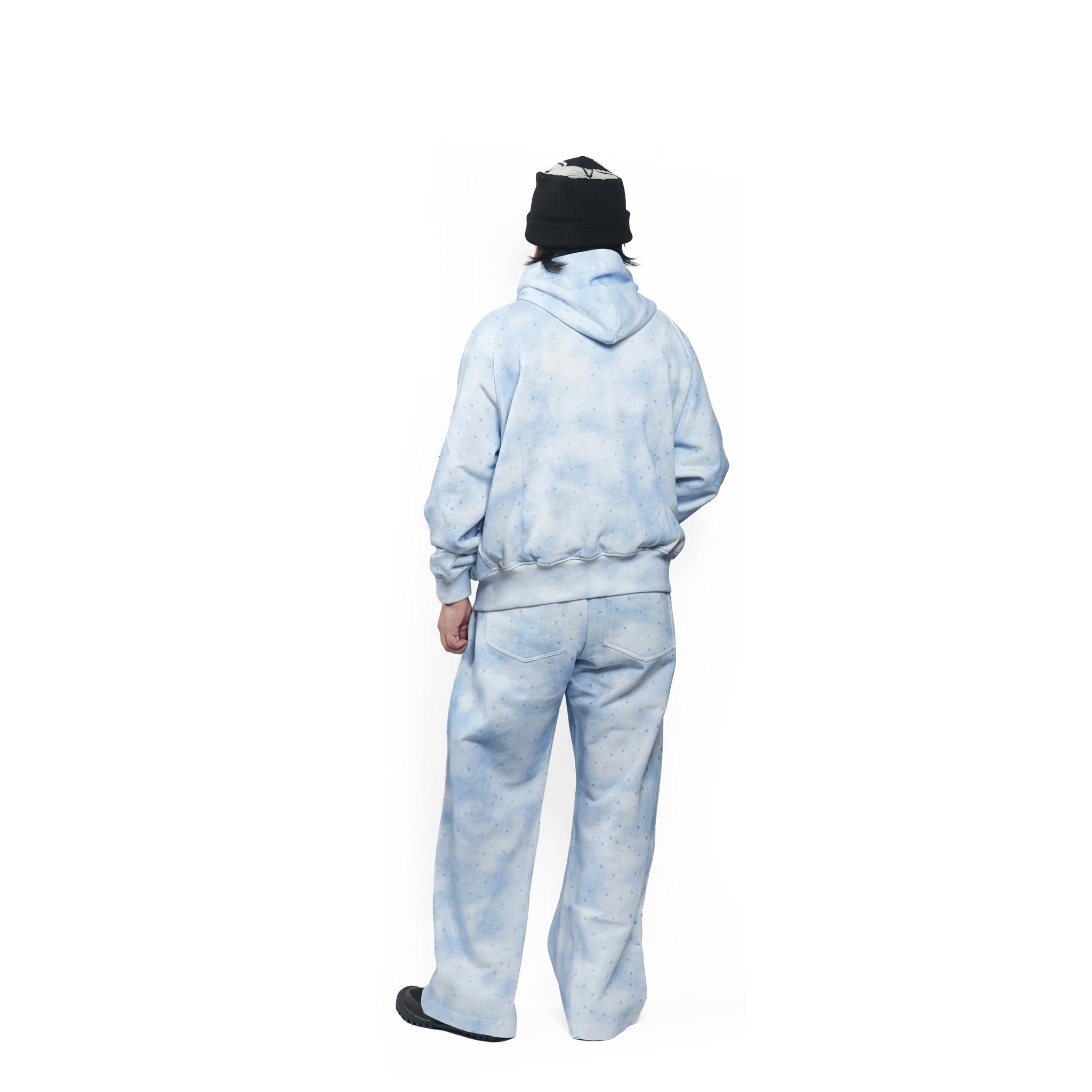 Star zip-up – Sky Blue | PLATEAU STUDIO