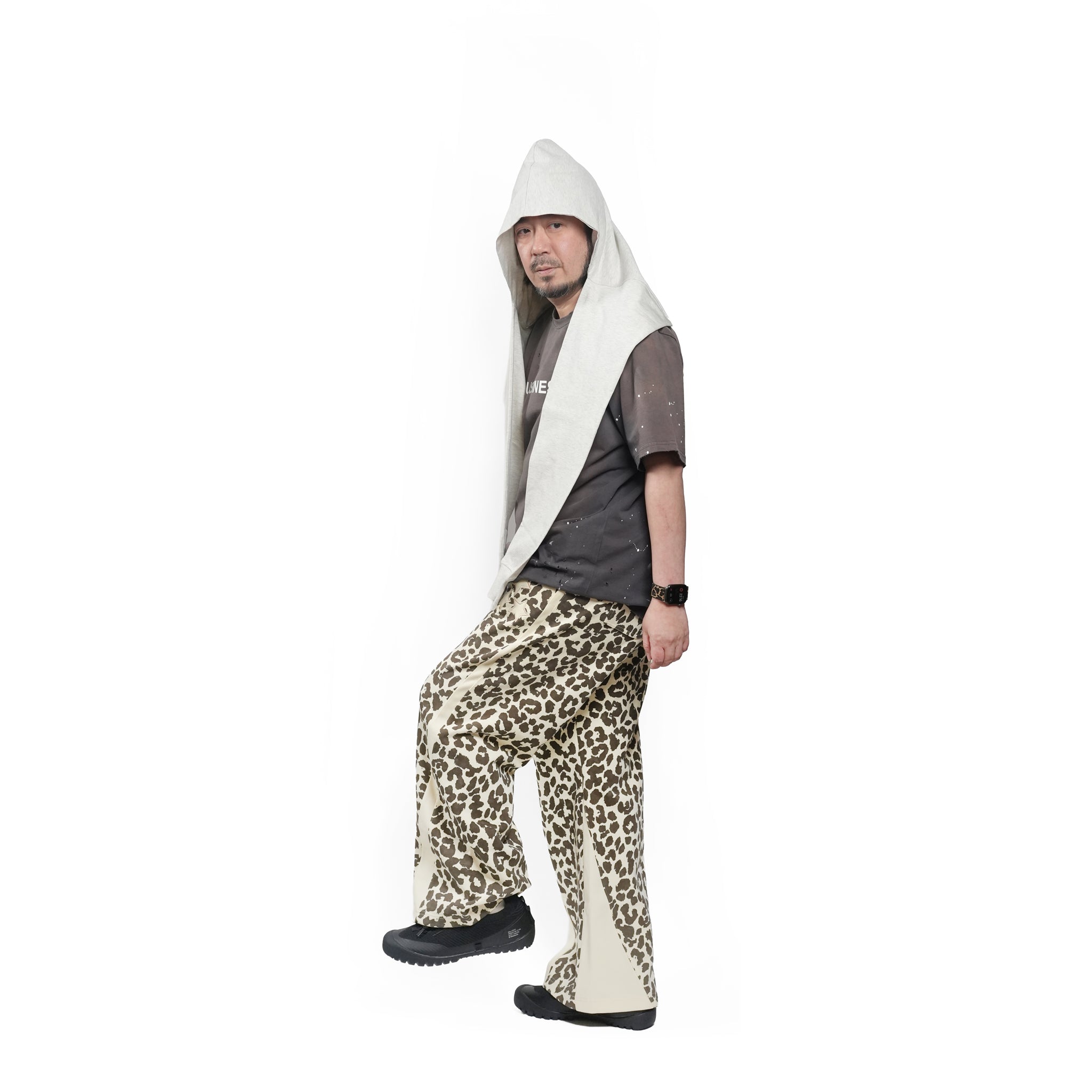 Star sweat pants | Color_Leopard | No_PLA26SSP04-2_Leopard【PLATEAU STUDIO_プラトー スタジオ】