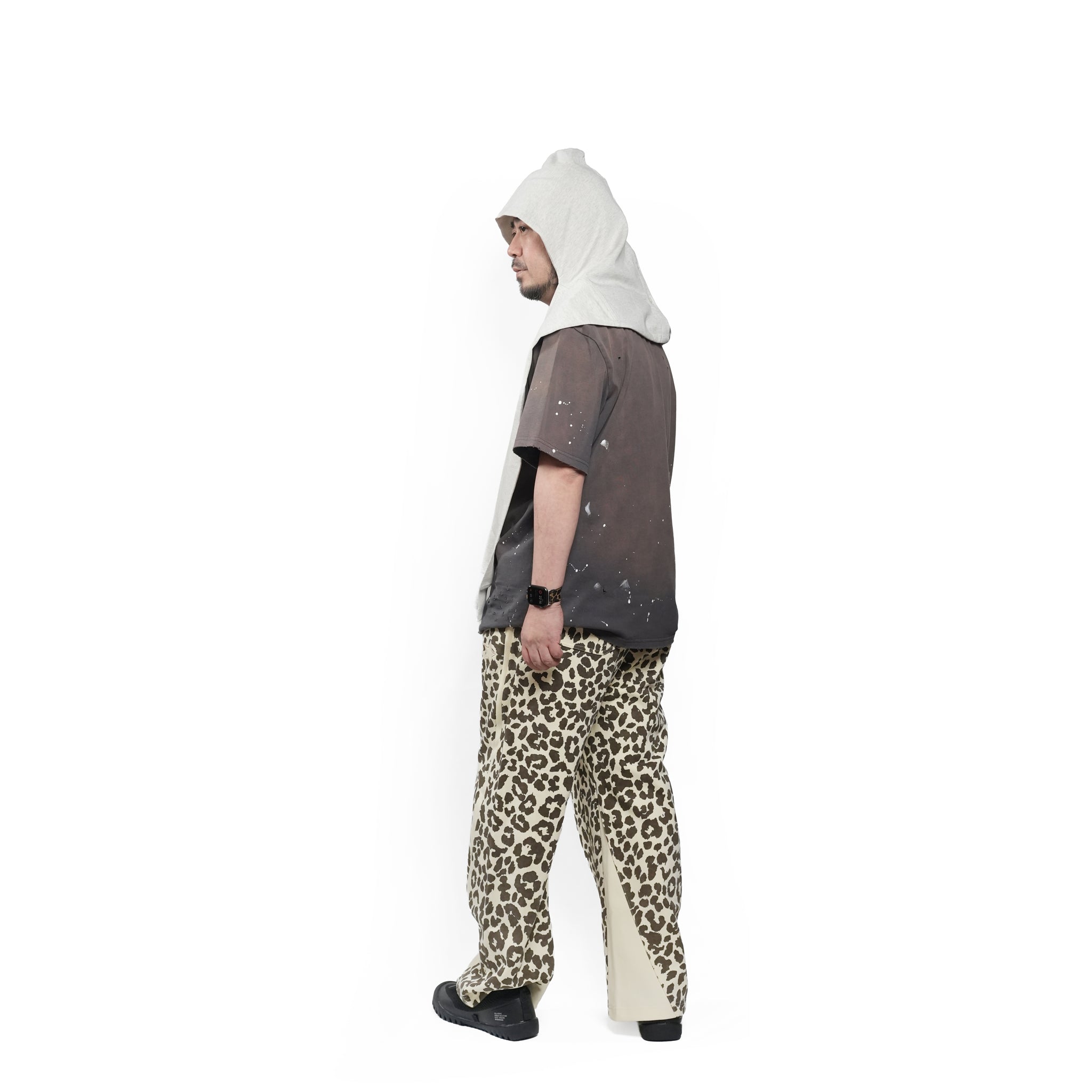 Star sweat pants – Leopard | PLATEAU STUDIO