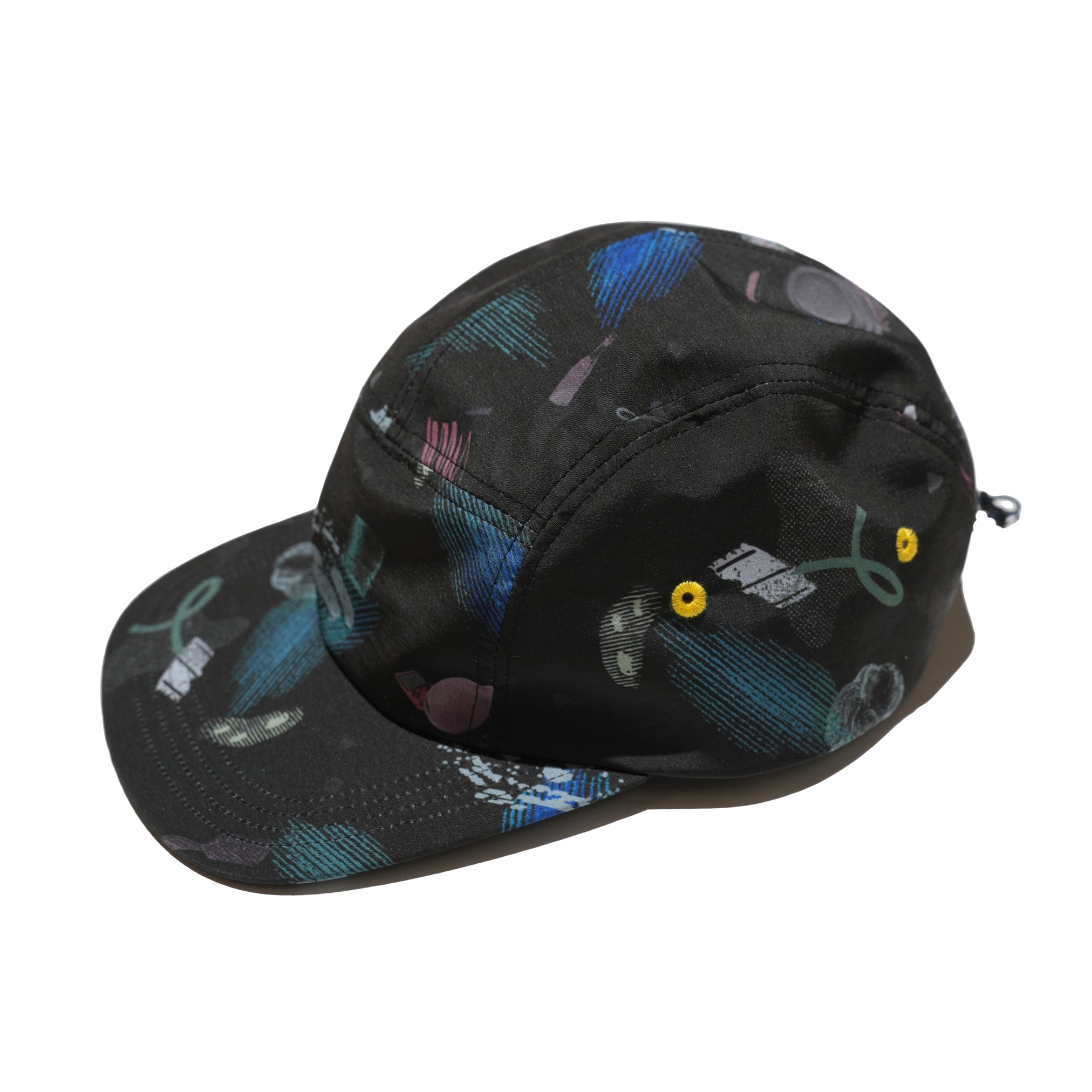 bsd24SS-20B | Poltergeist Jet Cap | Color:Black【BEDSIDEDRAMA_ベッドサイドドラマ】【archive】
