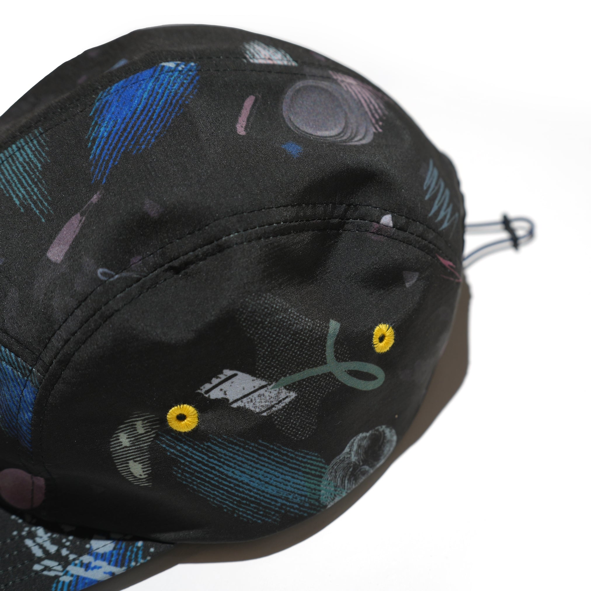bsd24SS-20B | Poltergeist Jet Cap | Color:Black【BEDSIDEDRAMA_ベッドサイドドラマ】【archive】