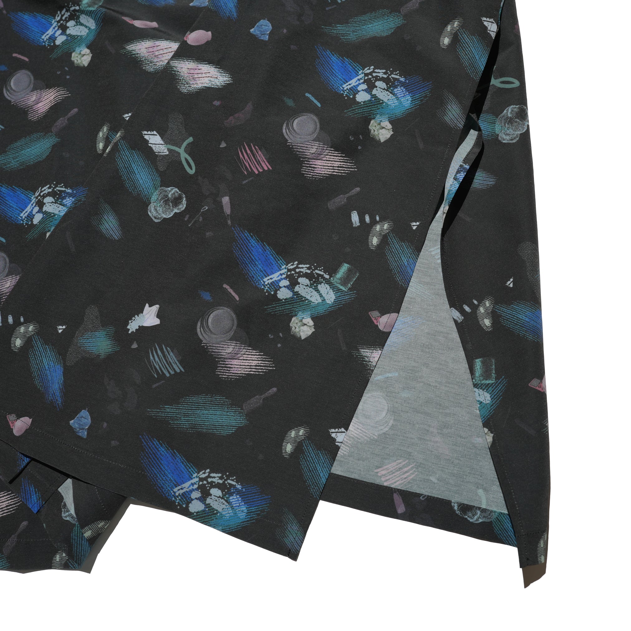 bsd24SS-08 | Poltergeist Halfsleeve Shirt | Color:Black【BEDSIDEDRAMA_ベッドサイドドラマ】【archive】