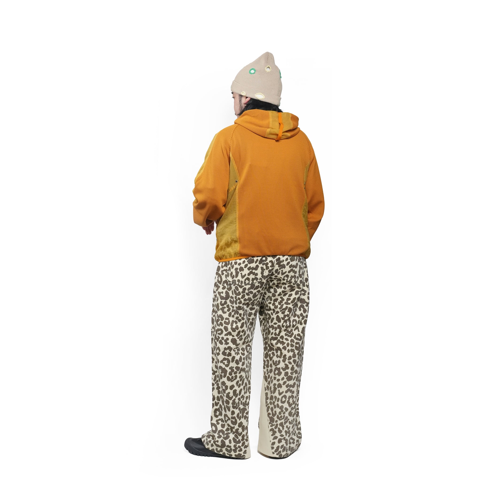 Waffle runner jacket | Color_Orange | No_PLA26SSJ07-2_Orange【PLATEAU STUDIO_プラトー スタジオ】