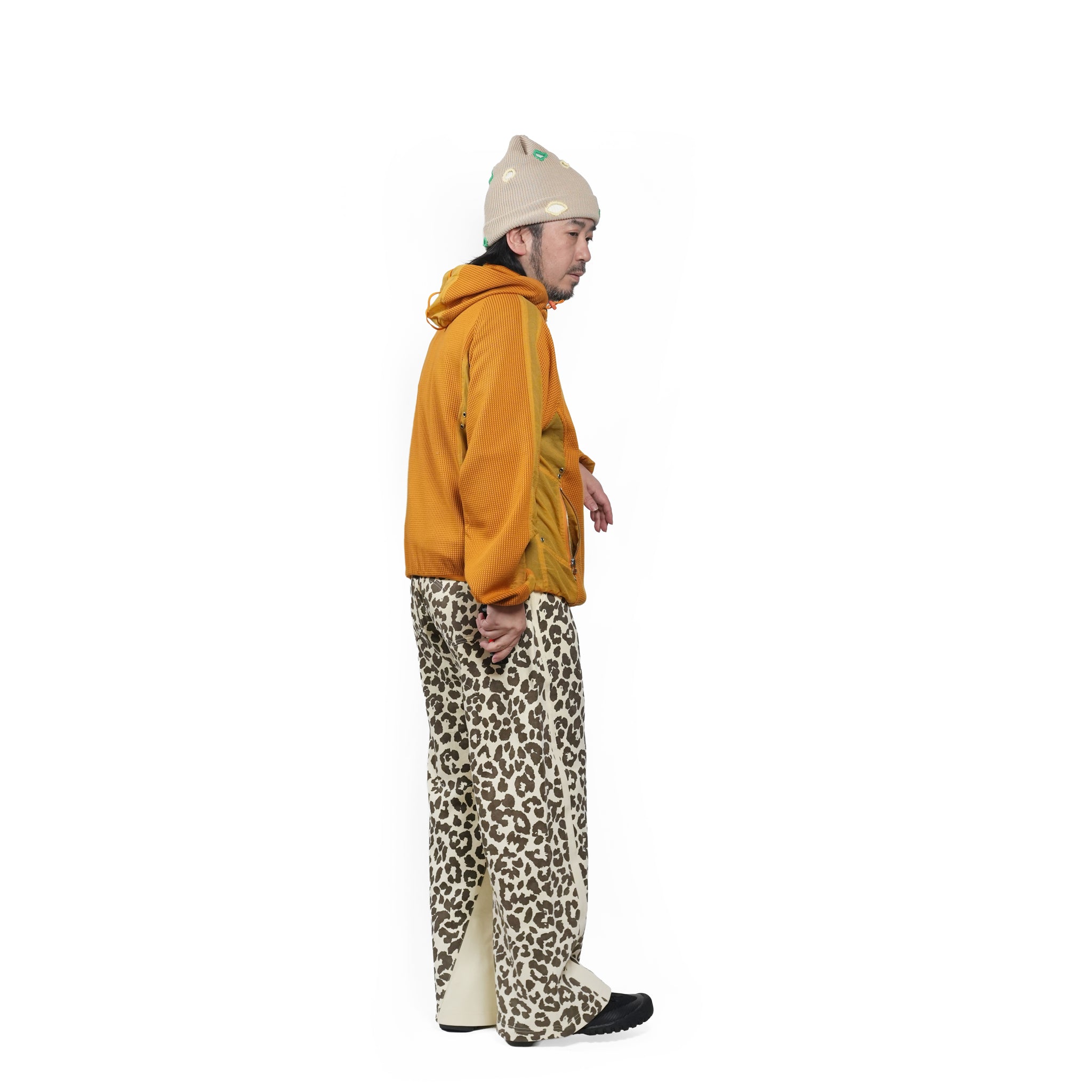 Star sweat pants – Leopard | PLATEAU STUDIO