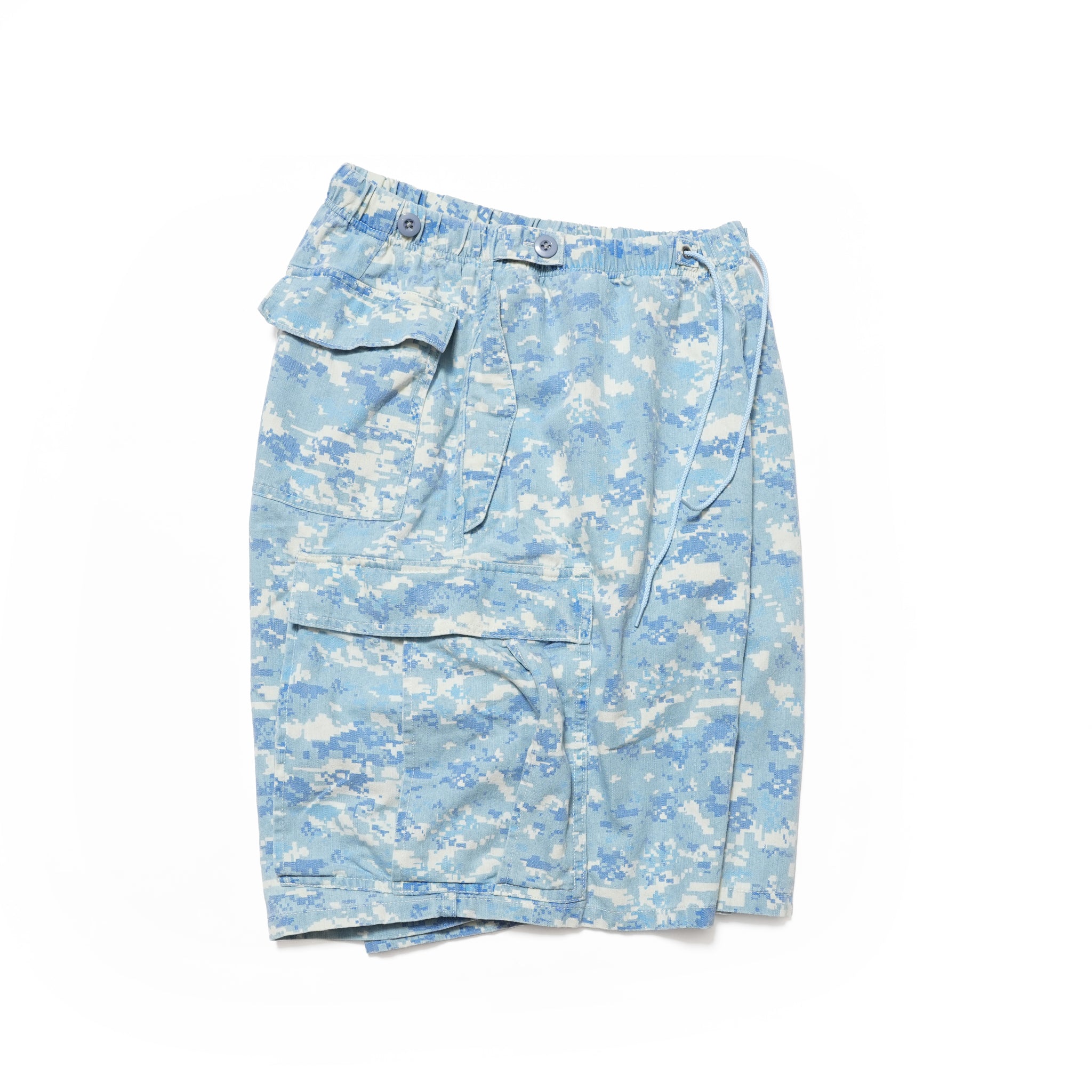 EASY Shorts indigo Degital Camo / Randy-short indigo Degicamo | IMPRESTORE
