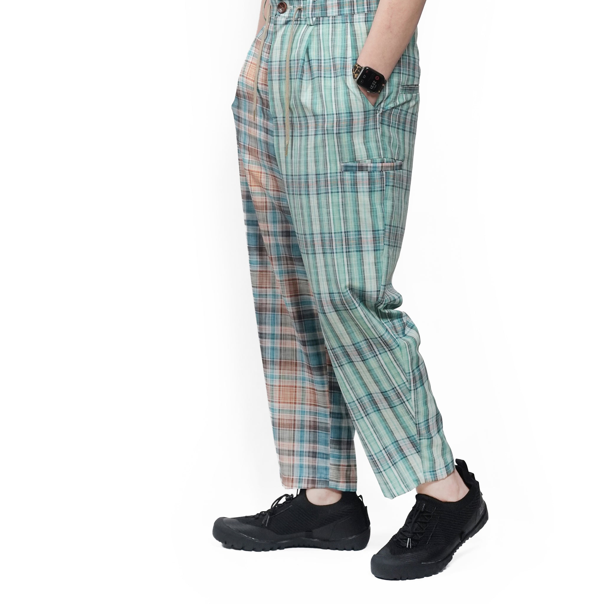 PEDESTRIAN WIDE PANTS– Green | STOF