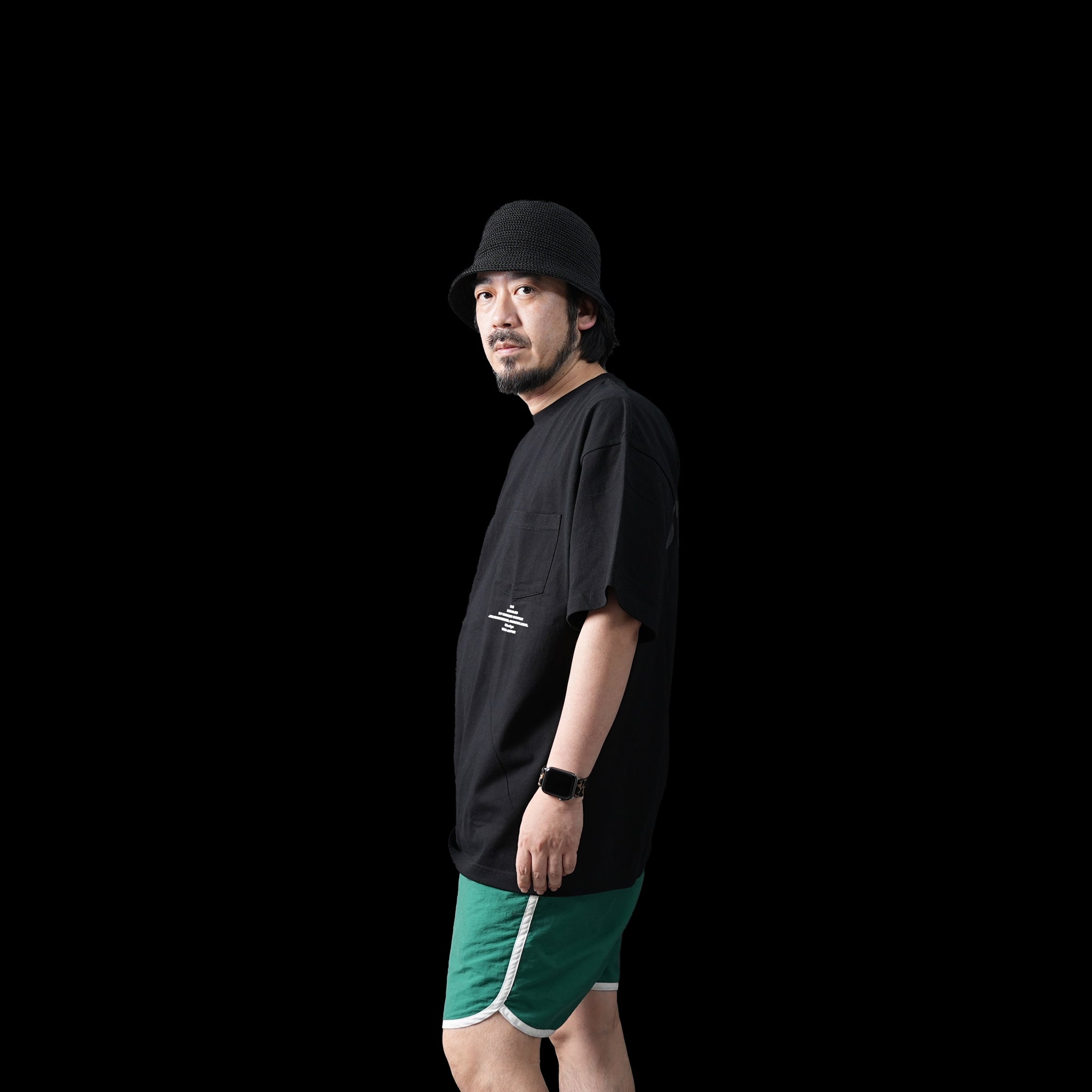 No:2317 | Name:DS-POCKETEE | Color:White/Black【ANRIVALED_アンライバルド】【ネコポス選択可能】