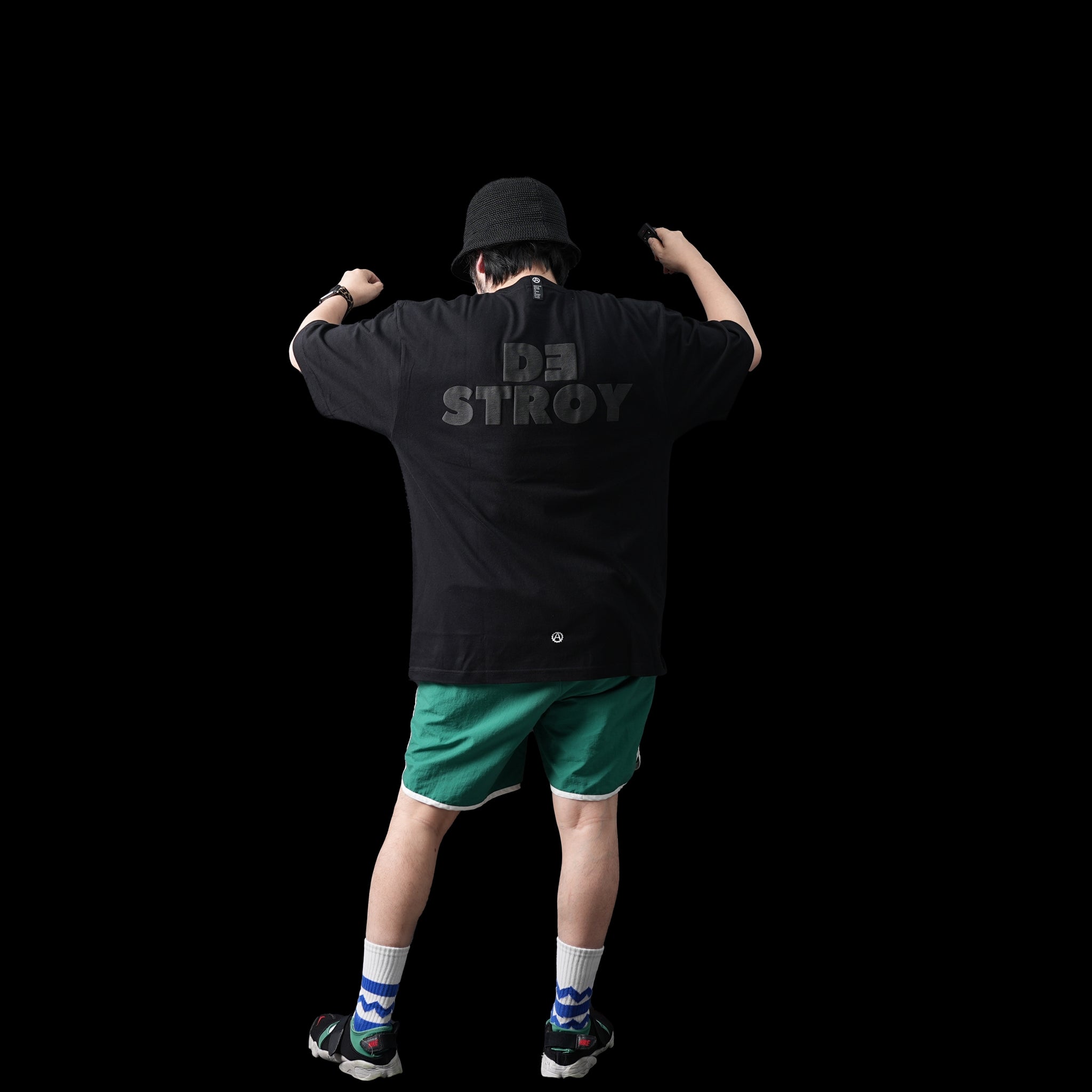No:2317 | Name:DS-POCKETEE | Color:White/Black【ANRIVALED_アンライバルド】【ネコポス選択可能】