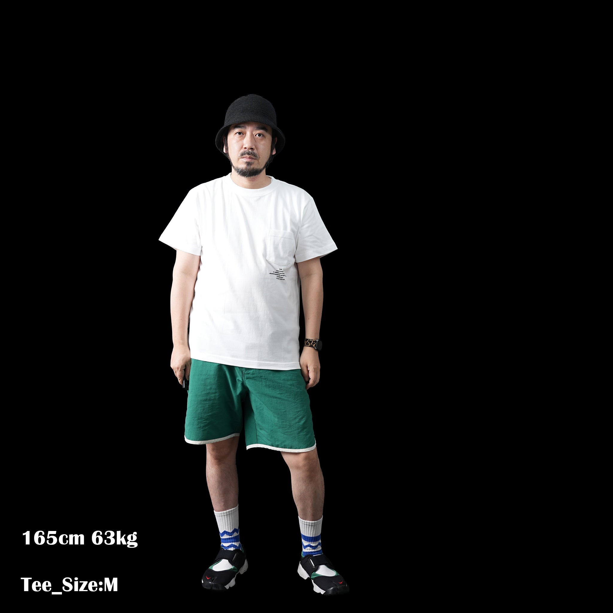 No:2317 | Name:DS-POCKETEE | Color:White/Black【ANRIVALED_アンライバルド】【ネコポス選択可能】