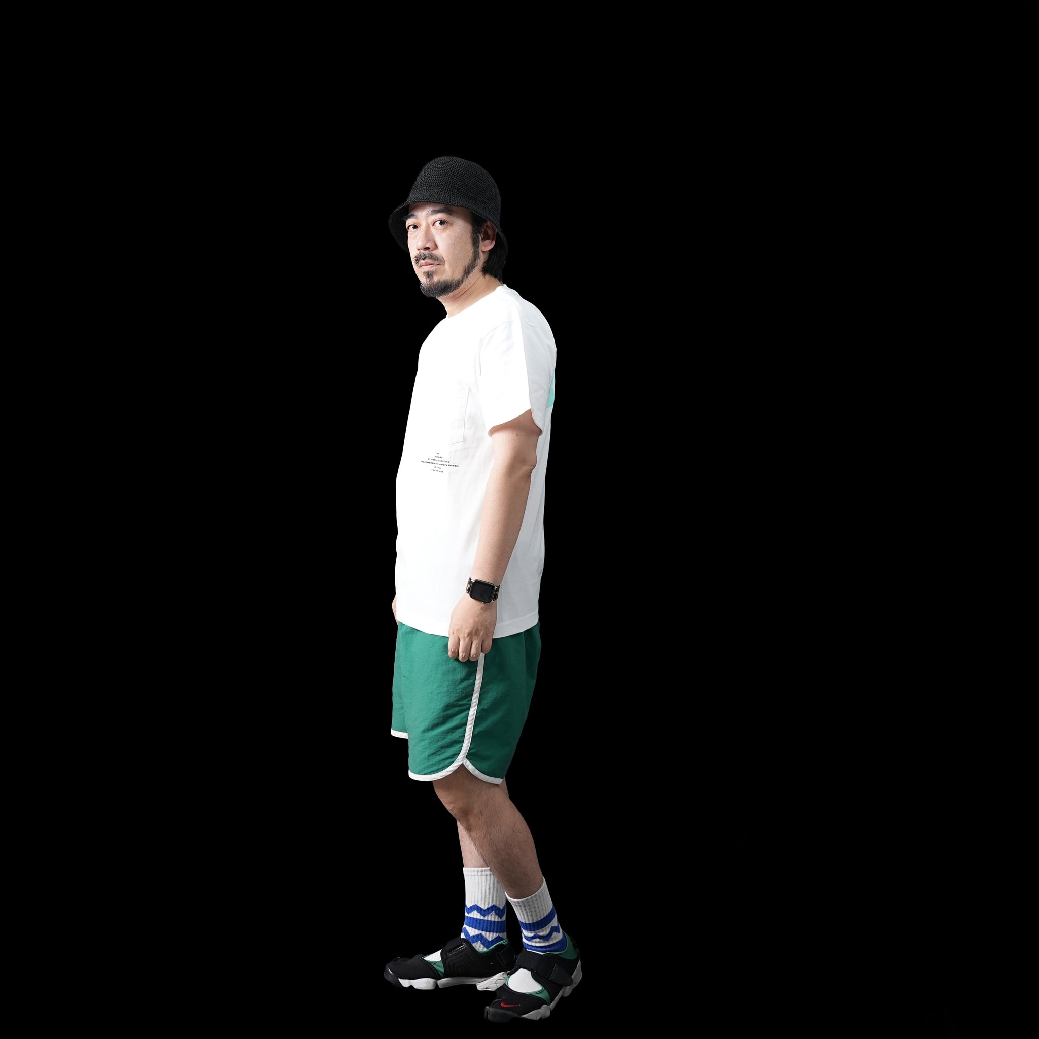 No:2317 | Name:DS-POCKETEE | Color:White/Black【ANRIVALED_アンライバルド】【ネコポス選択可能】