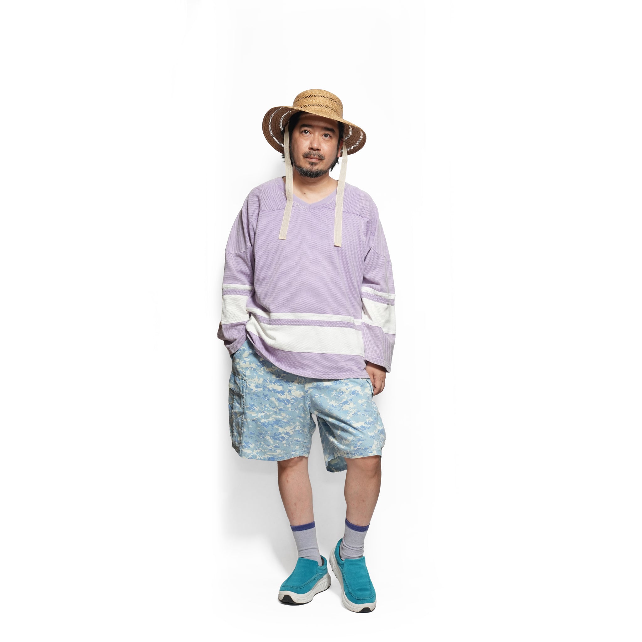 EASY Shorts indigo Degital Camo / Randy-short indigo Degicamo | IMPRESTORE