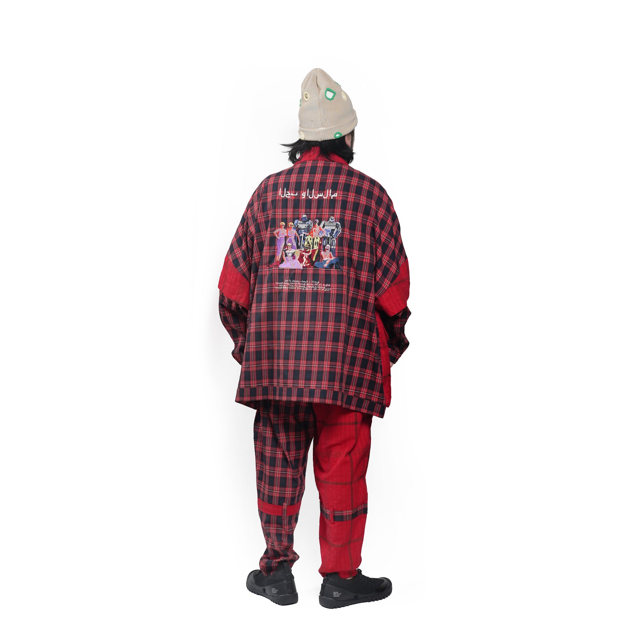 TRIBE EMBROI CHANGE JACKET– Red | STOF