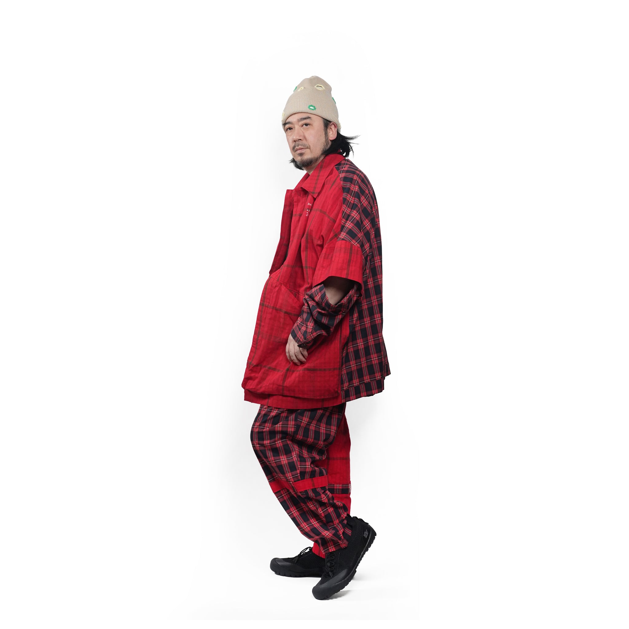 TRIBE EMBROI CHANGE JACKET– Red | STOF